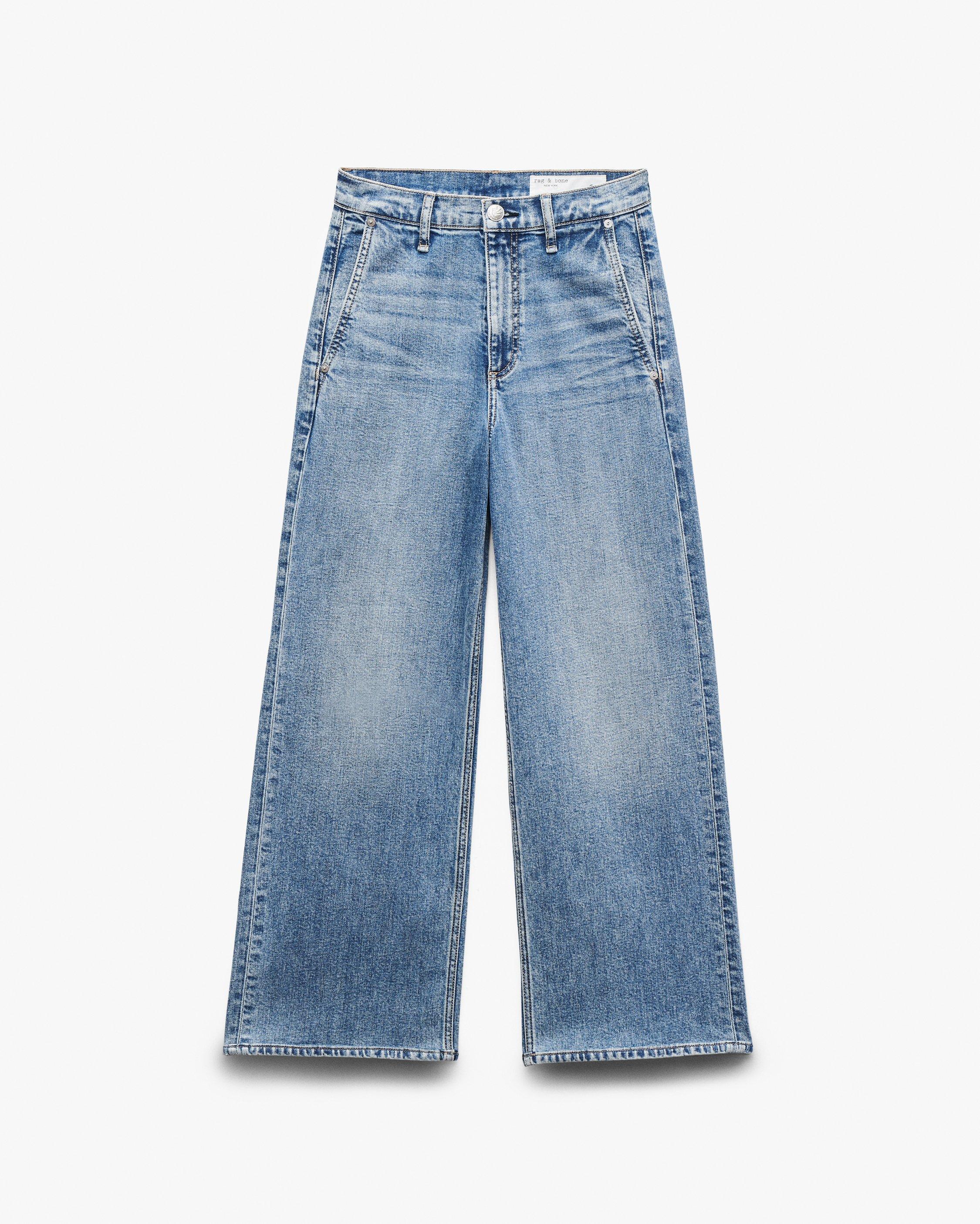 Andi Ankle Wide-Leg Jeans image number 2