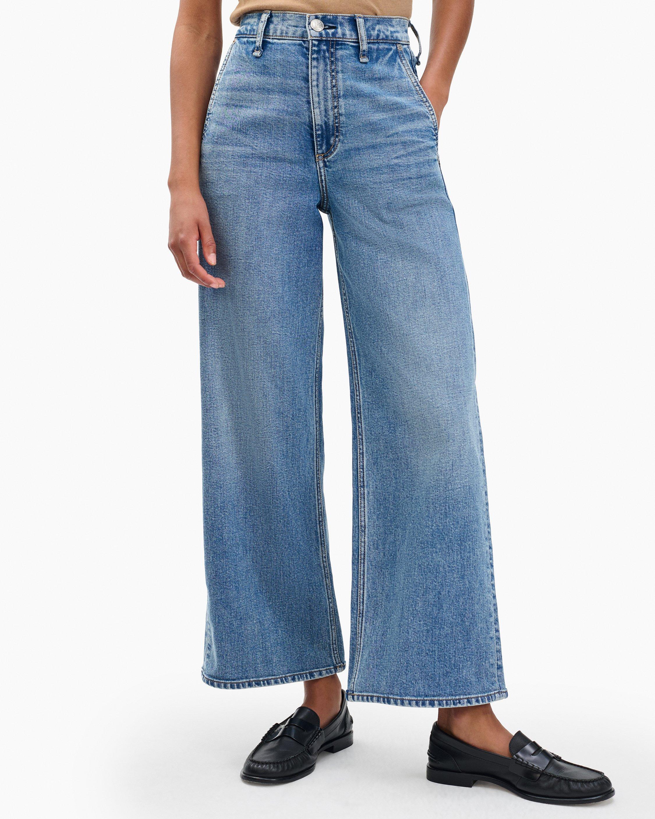 Andi Ankle Wide-Leg Jeans image number 4