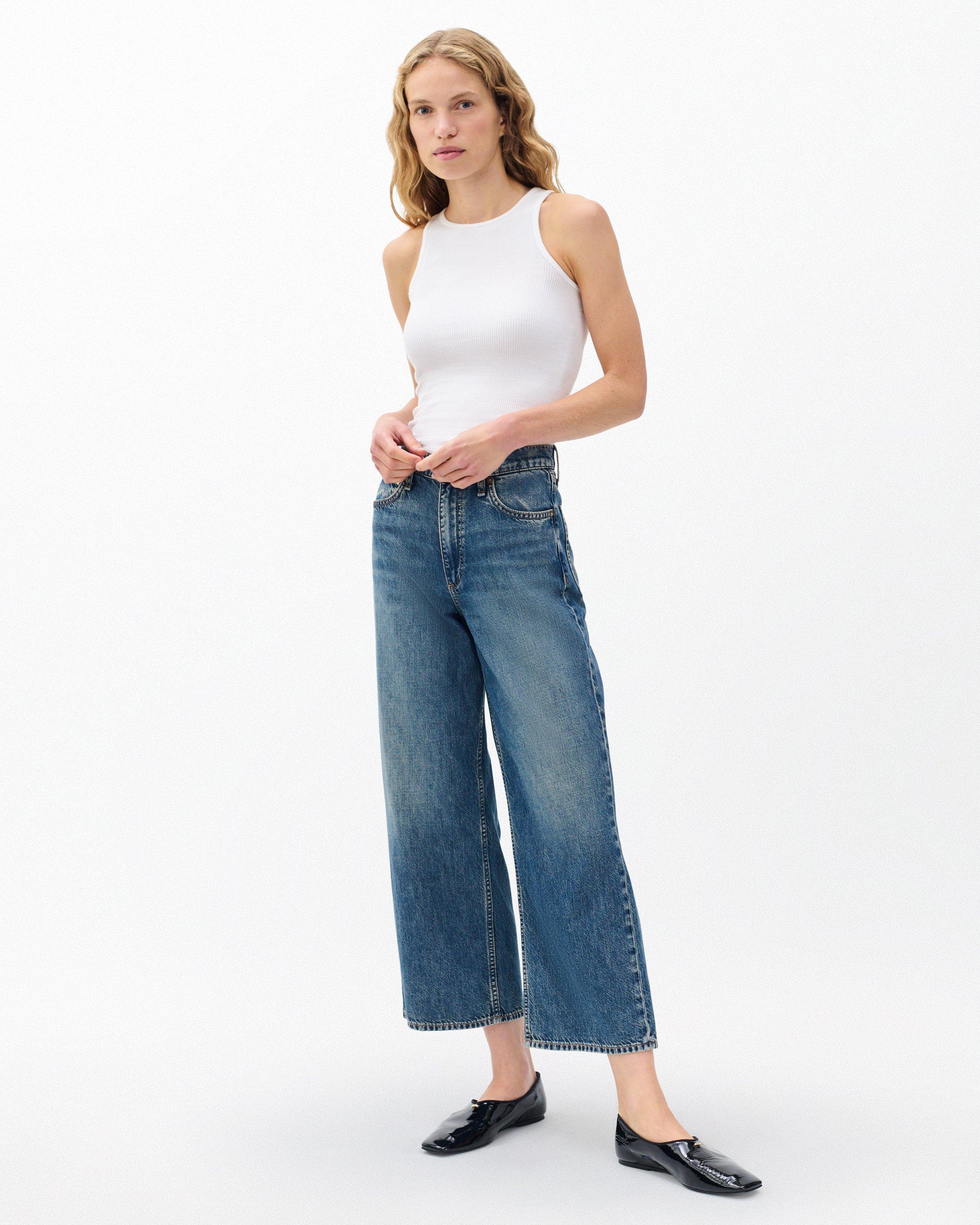 Andi Ankle Wide-Leg Jeans - image 3