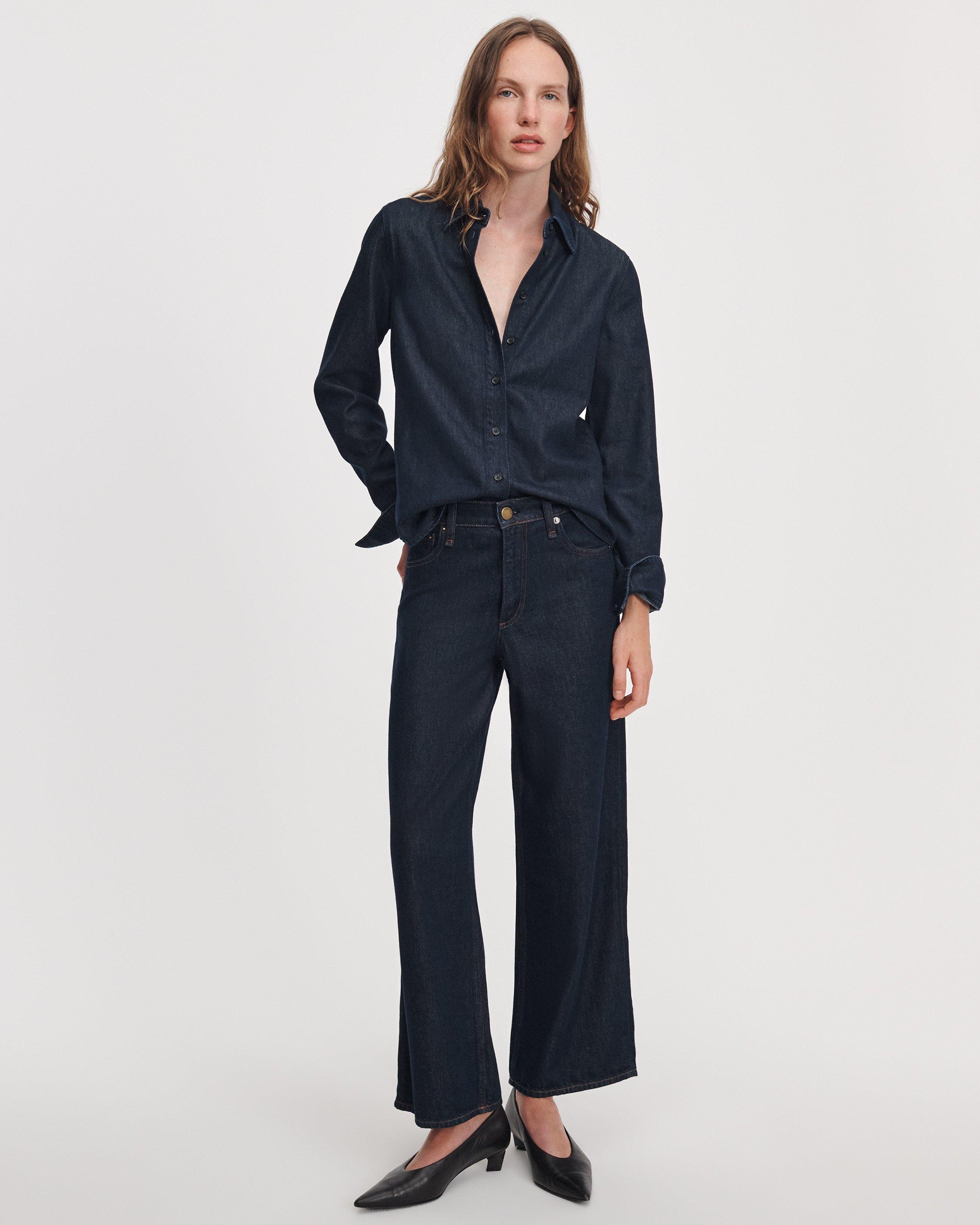 Andi Ankle Wide-Leg Jean image number 1