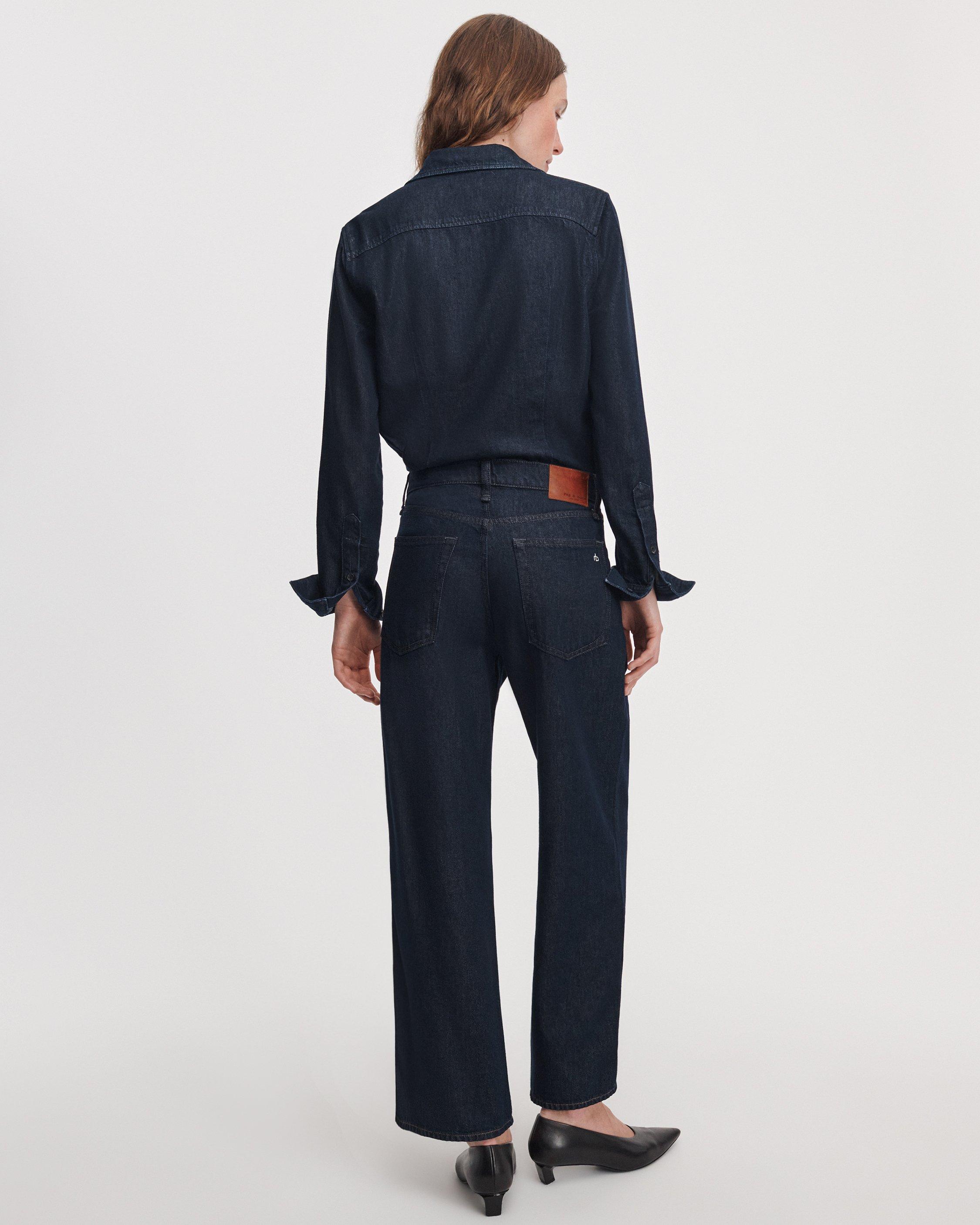 Andi Ankle Wide-Leg Jean image number 5