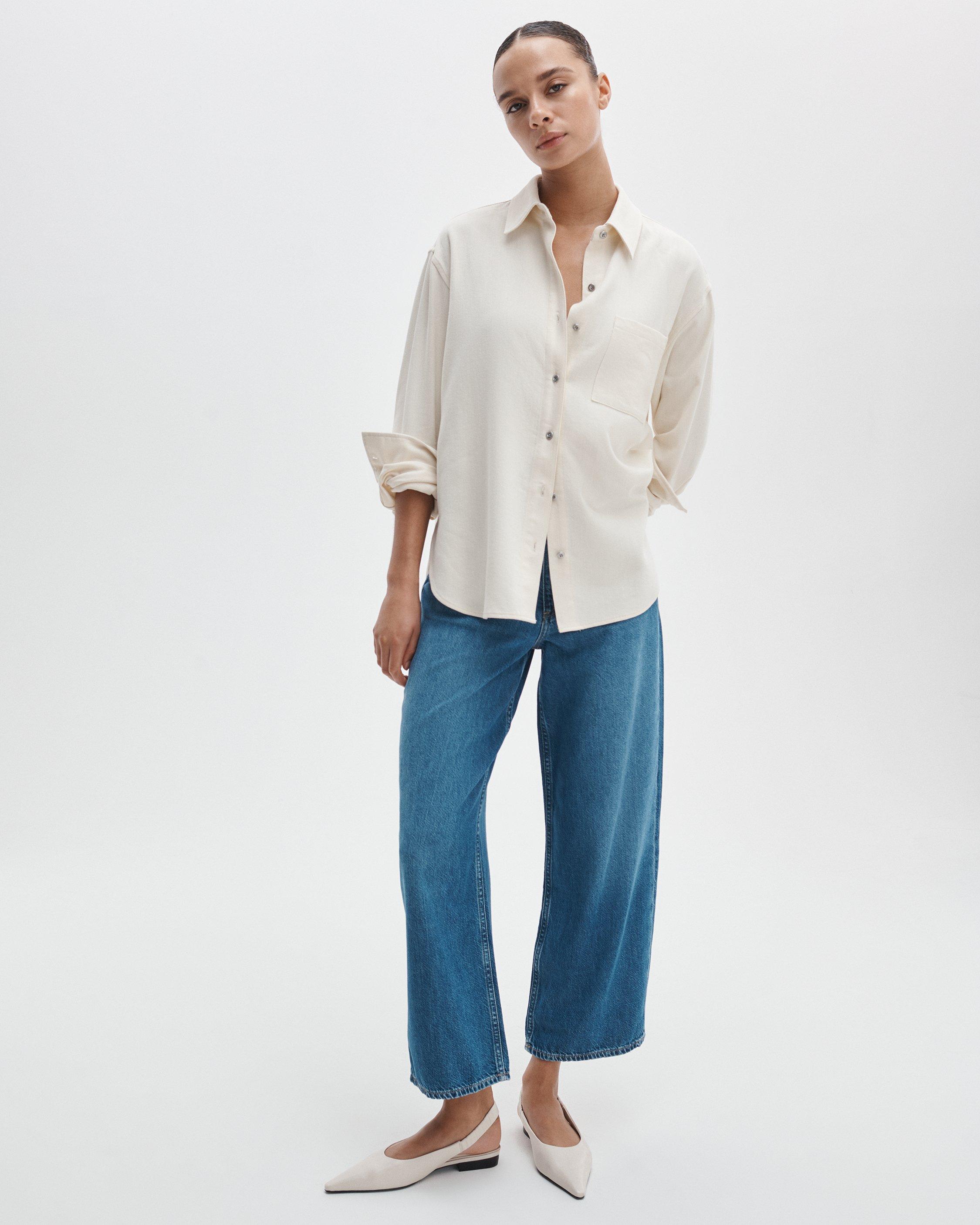 Andi Ankle Wide-Leg Jean image number 1