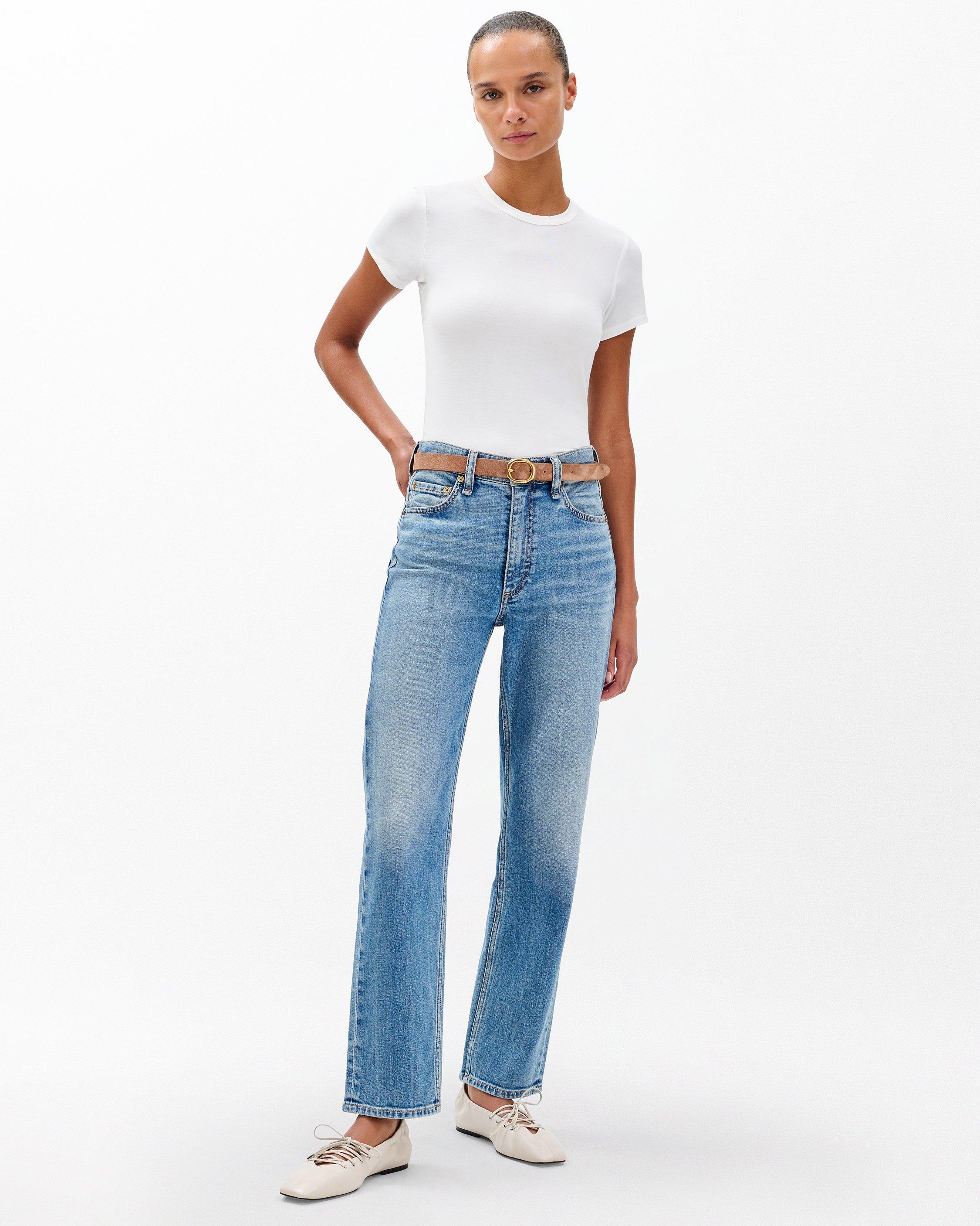 Harlow Ankle Straight Jeans - Amity | rag & bone