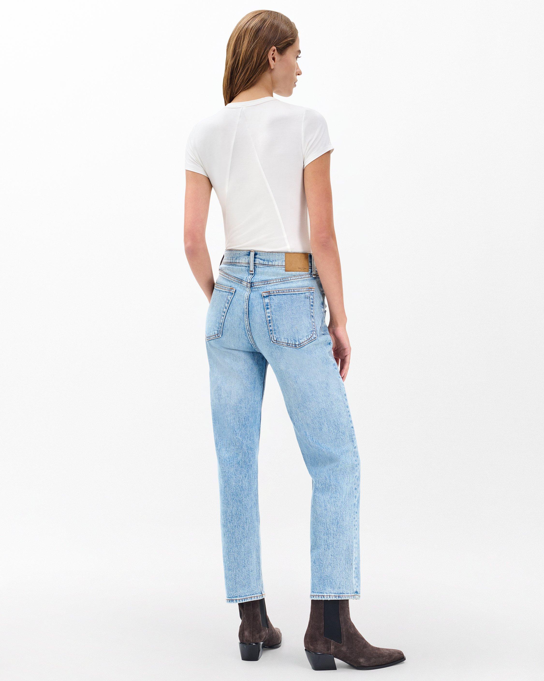 Harlow Ankle Straight Jean image number 6