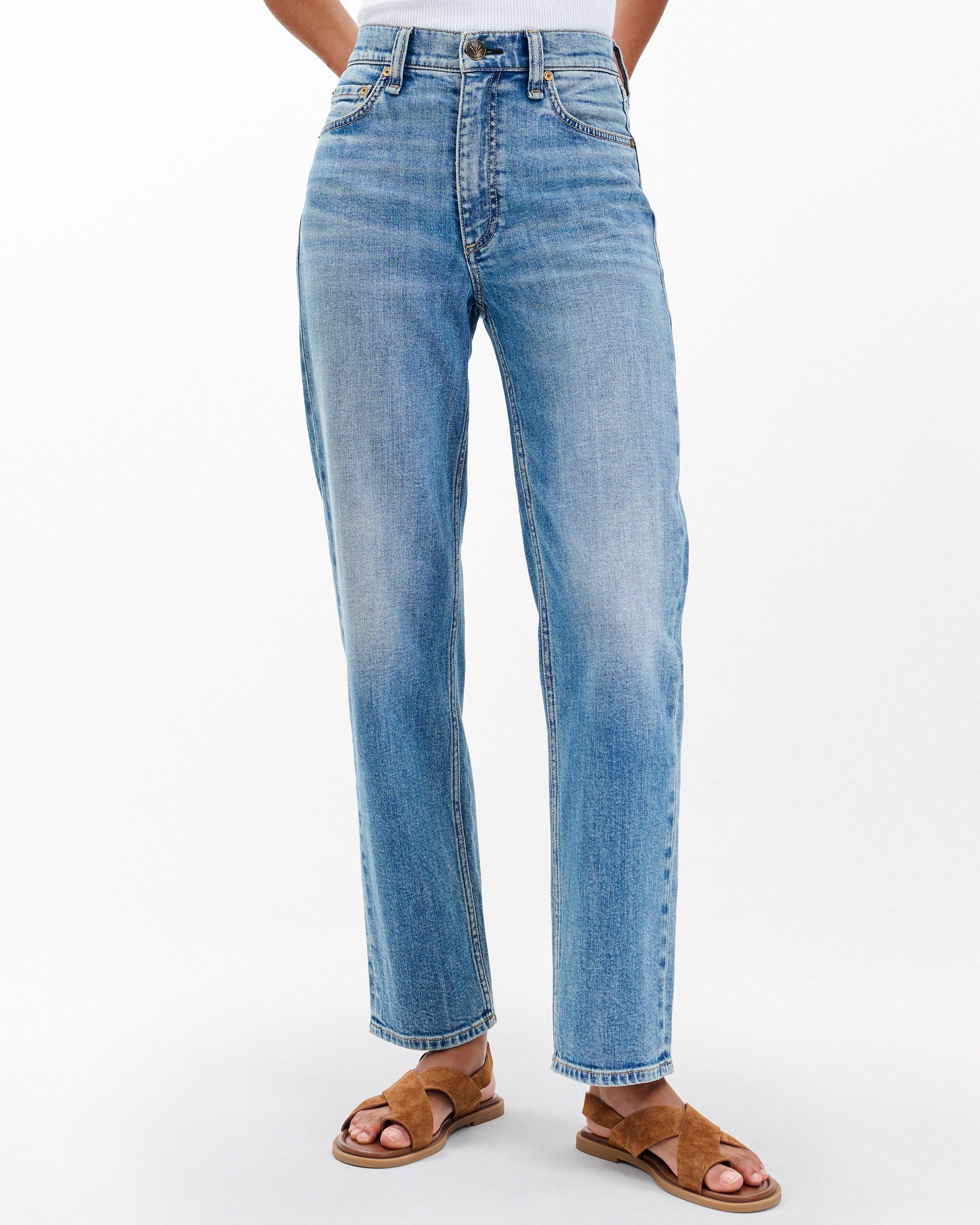Harlow Ankle Straight Jeans image number 3