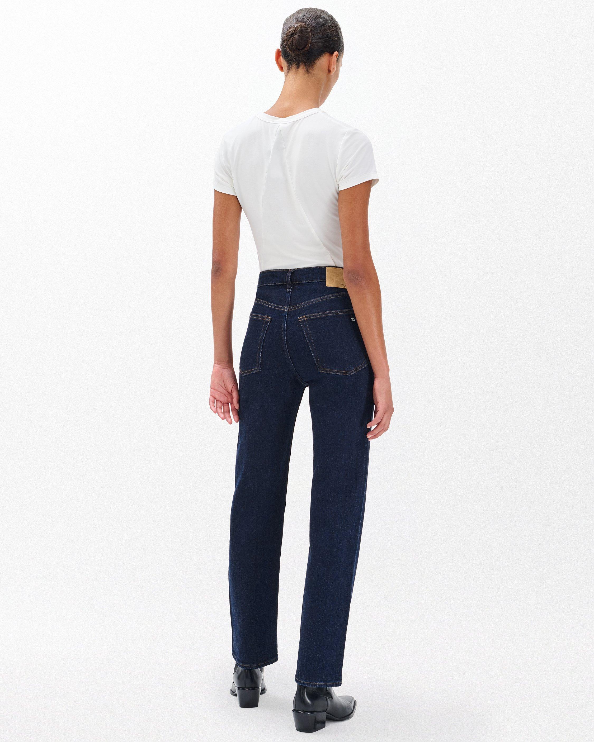 Harlow Ankle Straight Jeans image number 6