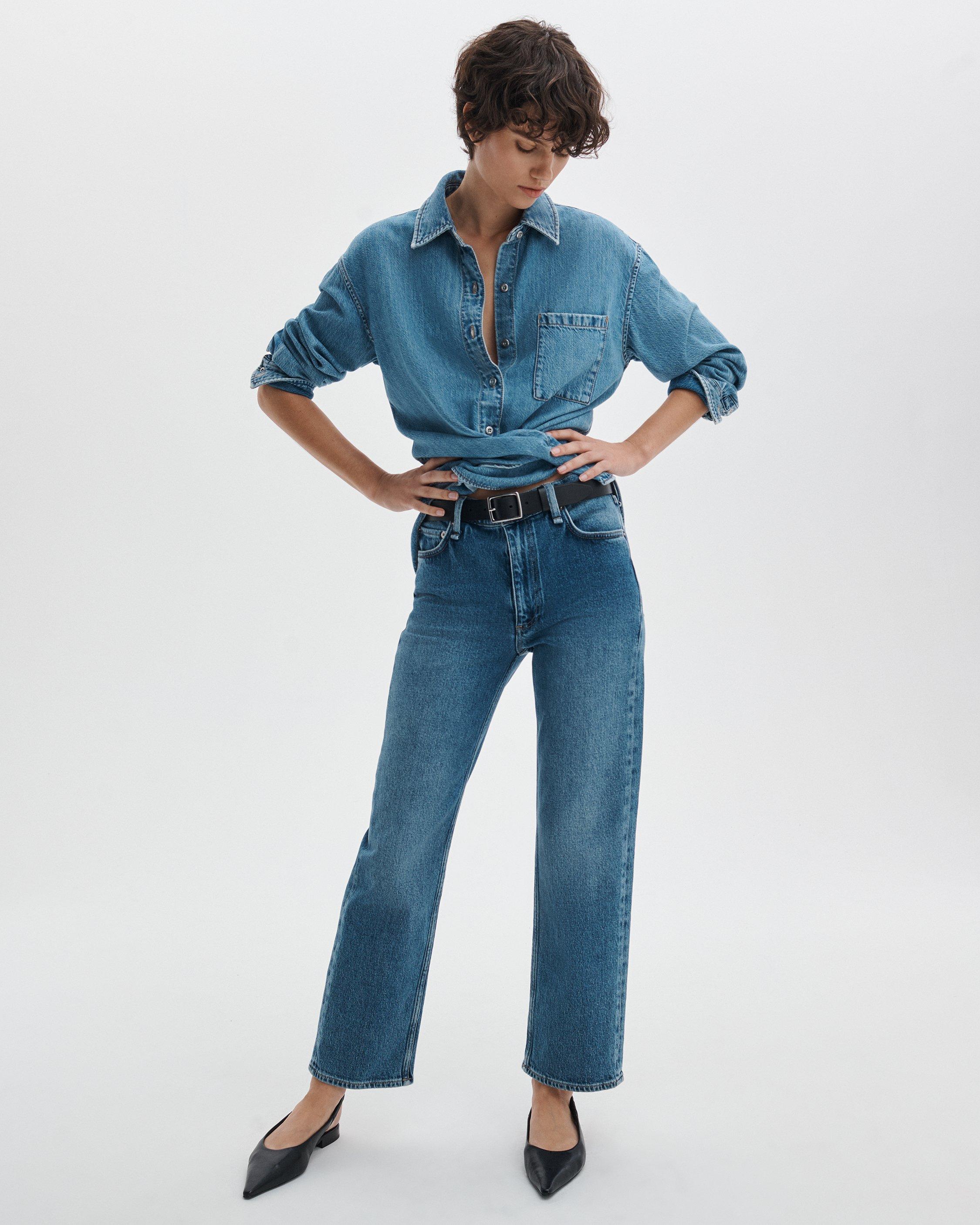 Harlow Ankle Straight Jean image number 1