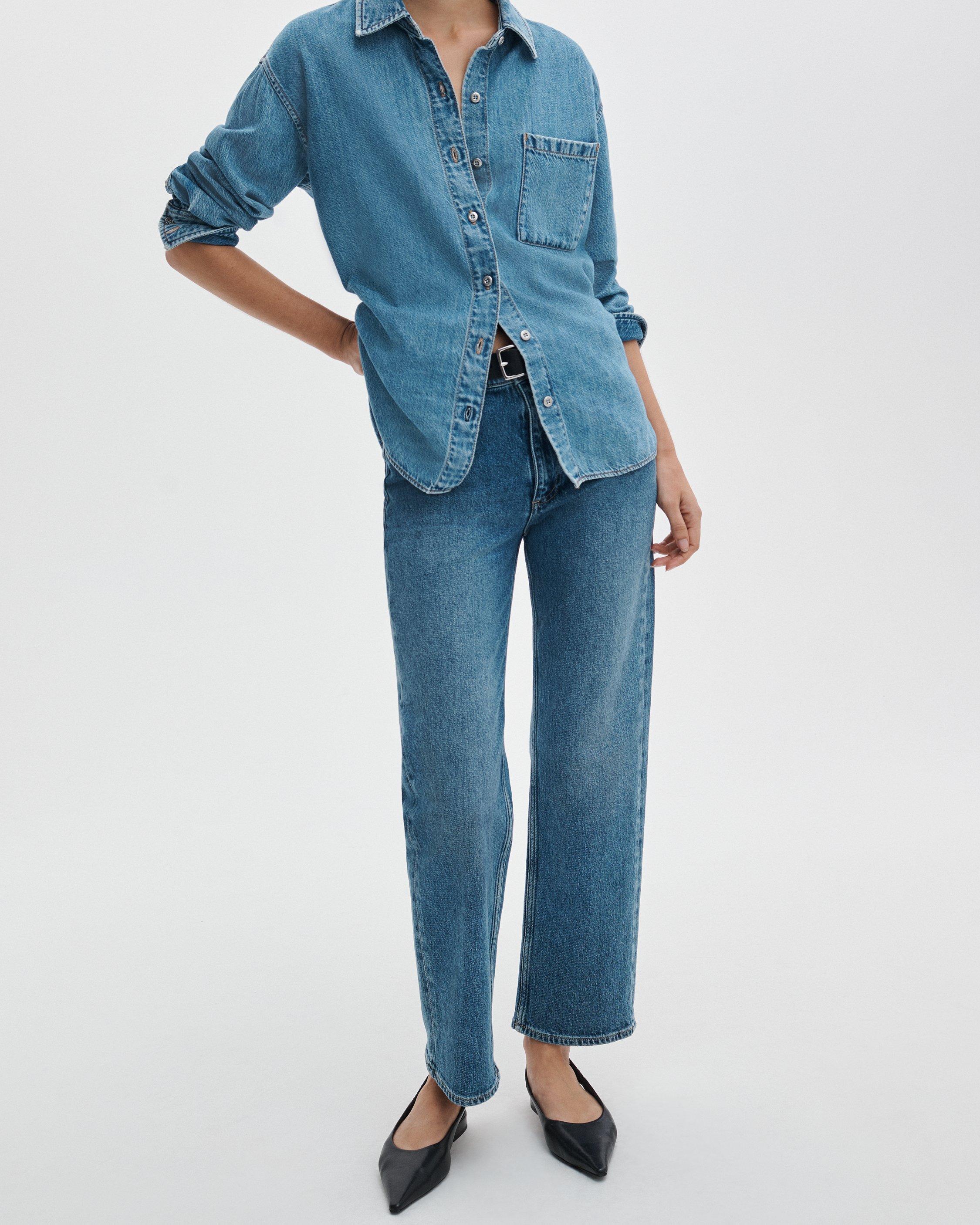 Harlow Ankle Straight Jeans - image 3