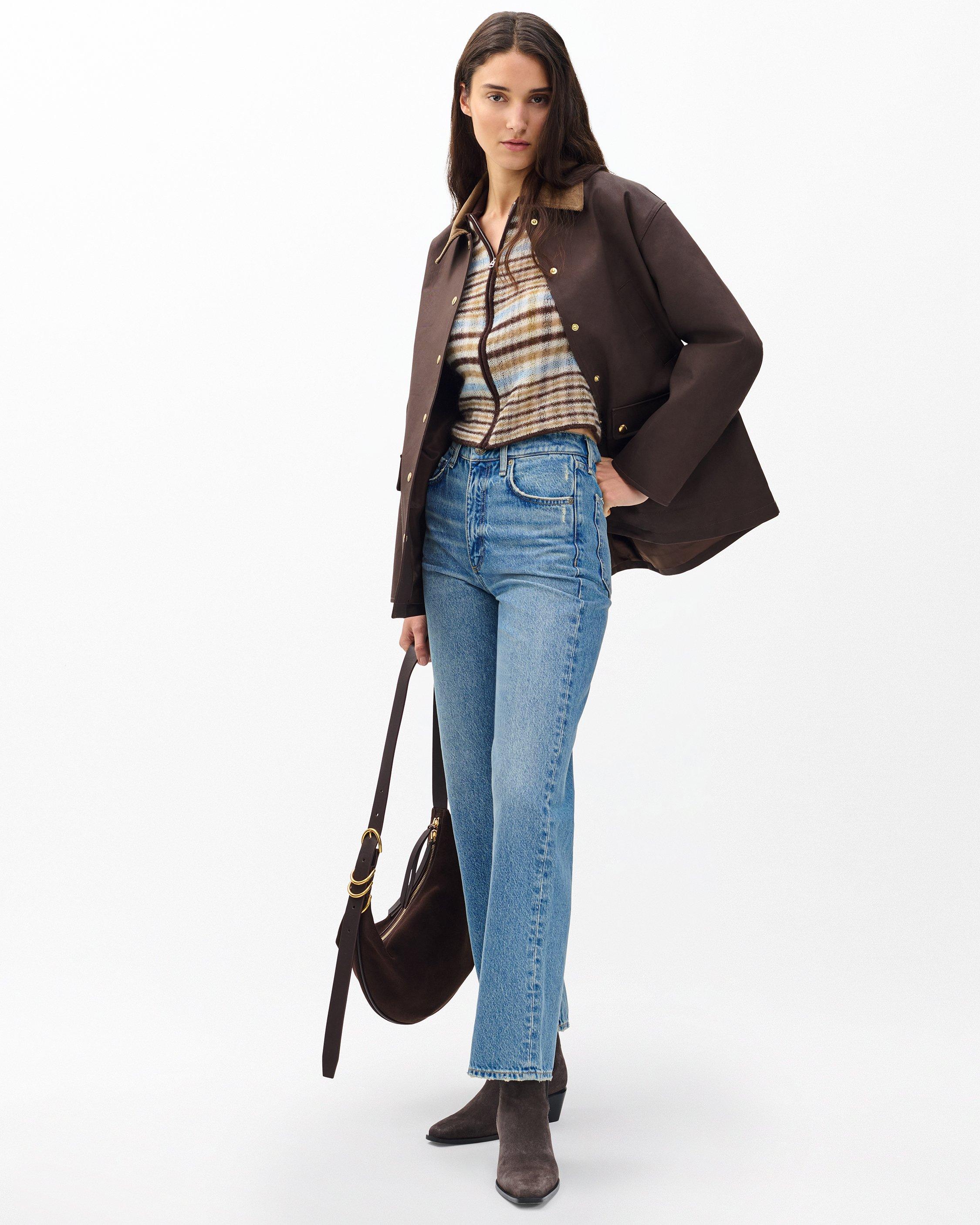 Shea Ankle Relaxed Straight Jeans image number 1