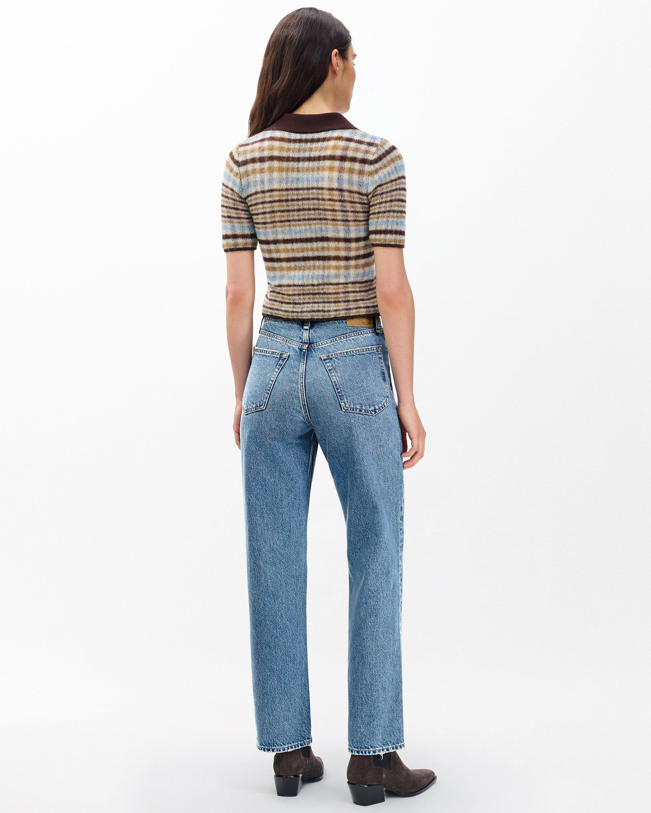 Shea Ankle Relaxed Straight Jeans image number 6