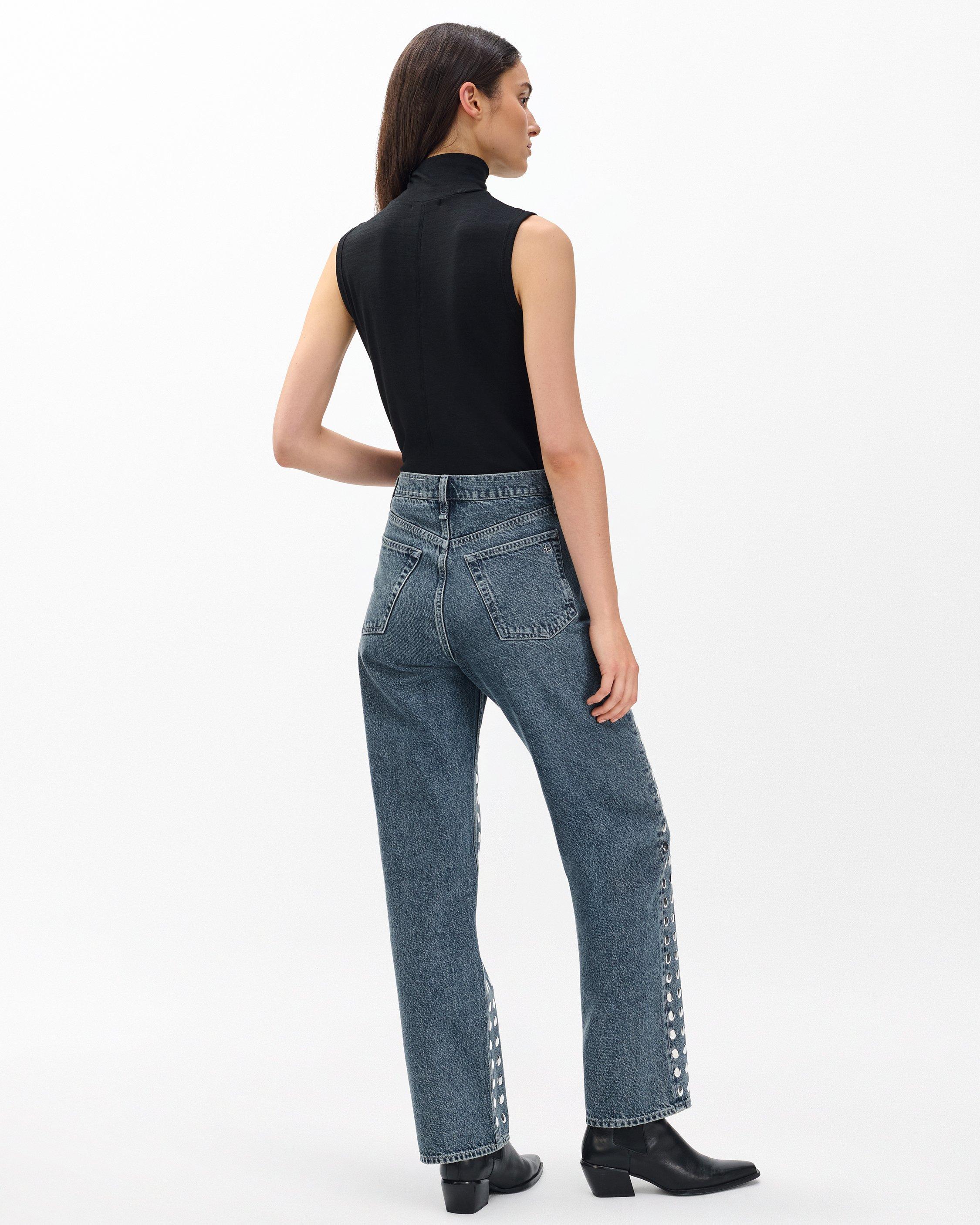 Shea Relaxed Straight Jeans image number 6