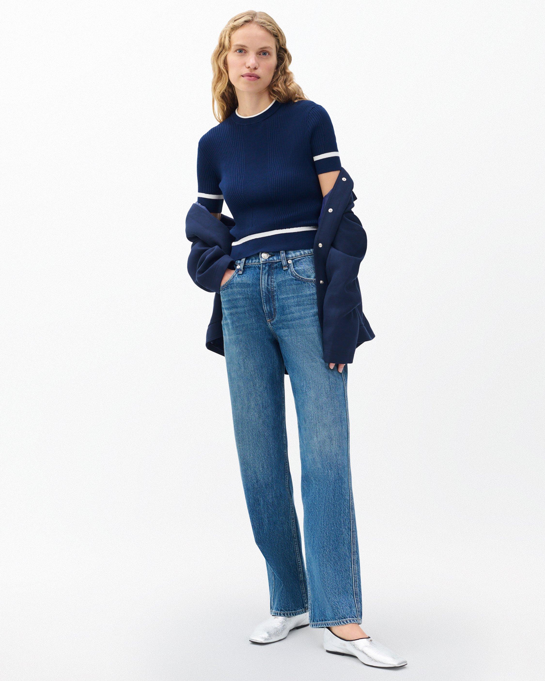 Shea Relaxed Straight Jeans image number 1