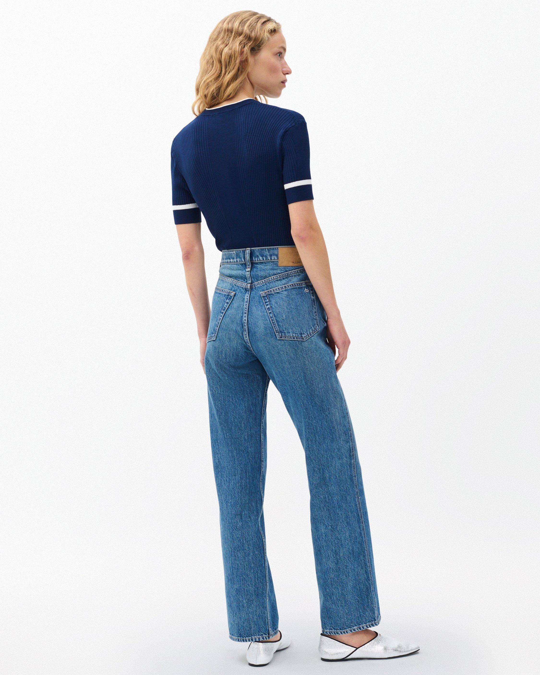 Shea Relaxed Straight Jeans image number 6