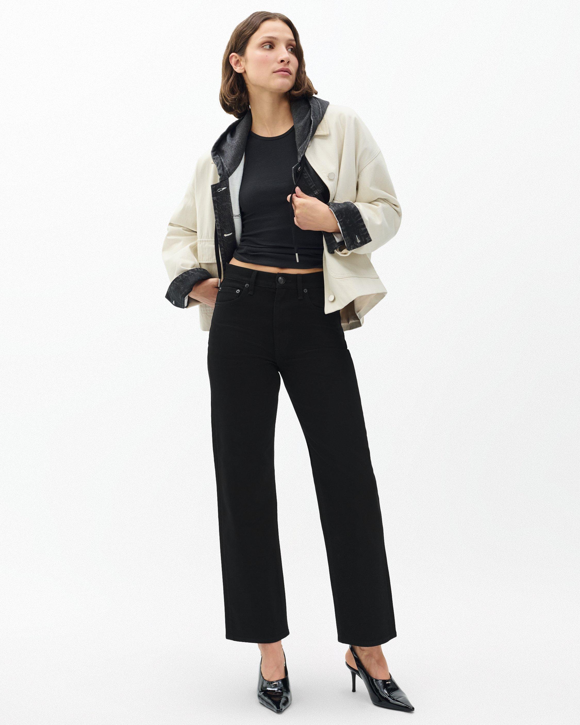 Shea Ankle Relaxed Straight Jeans image number 1