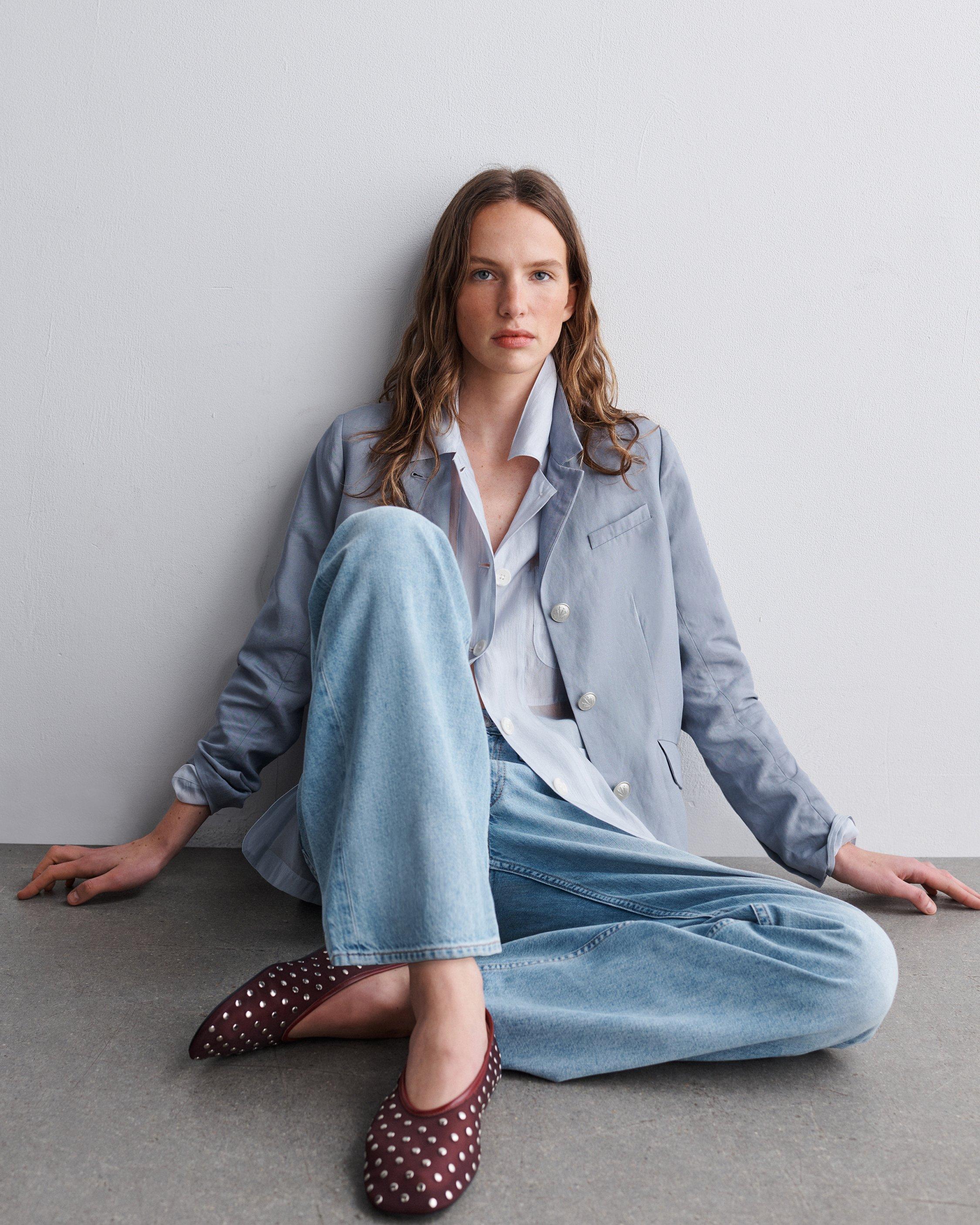 Cam Relaxed Straight Jean image number 6