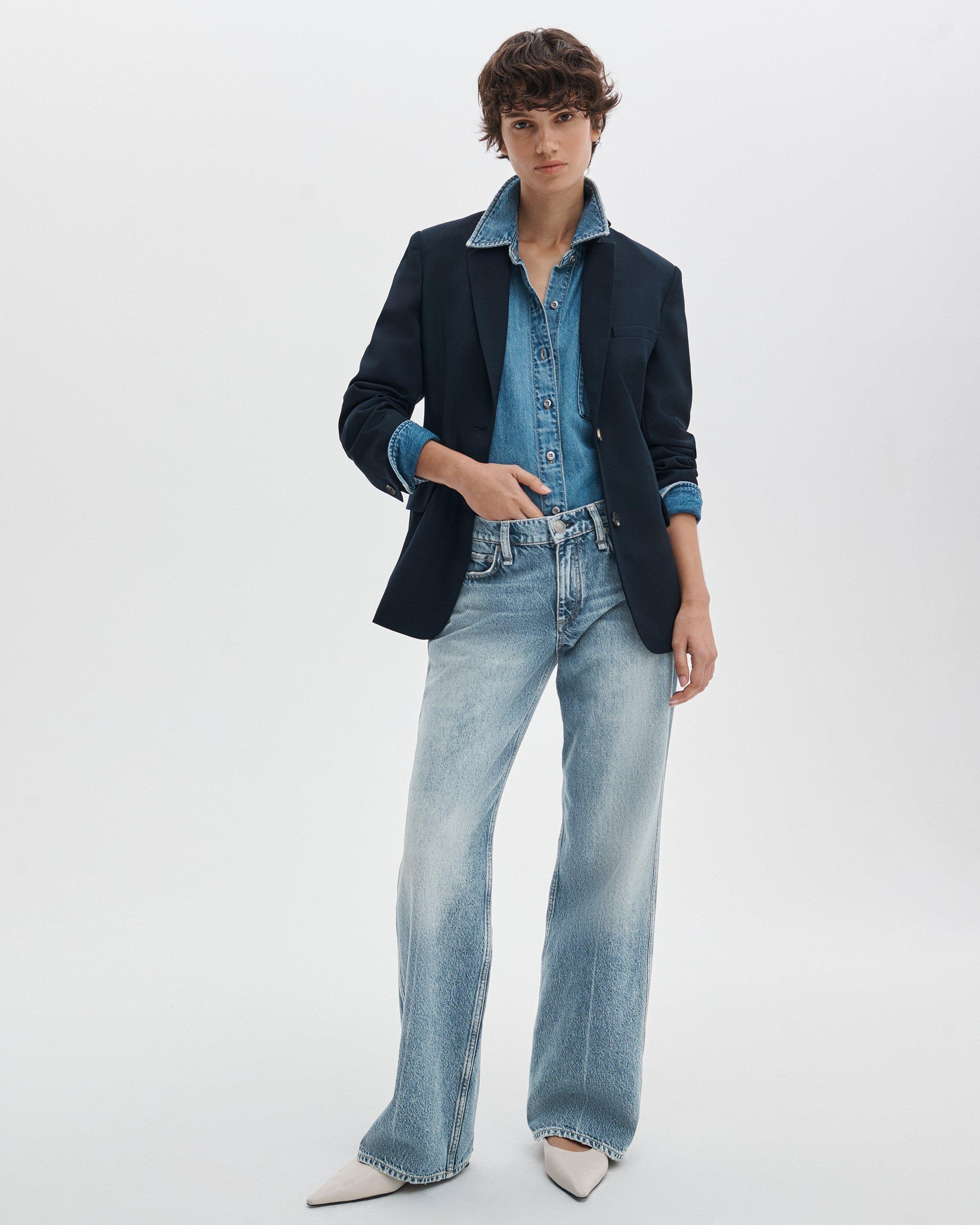 Cam Relaxed Straight Jean image number 1