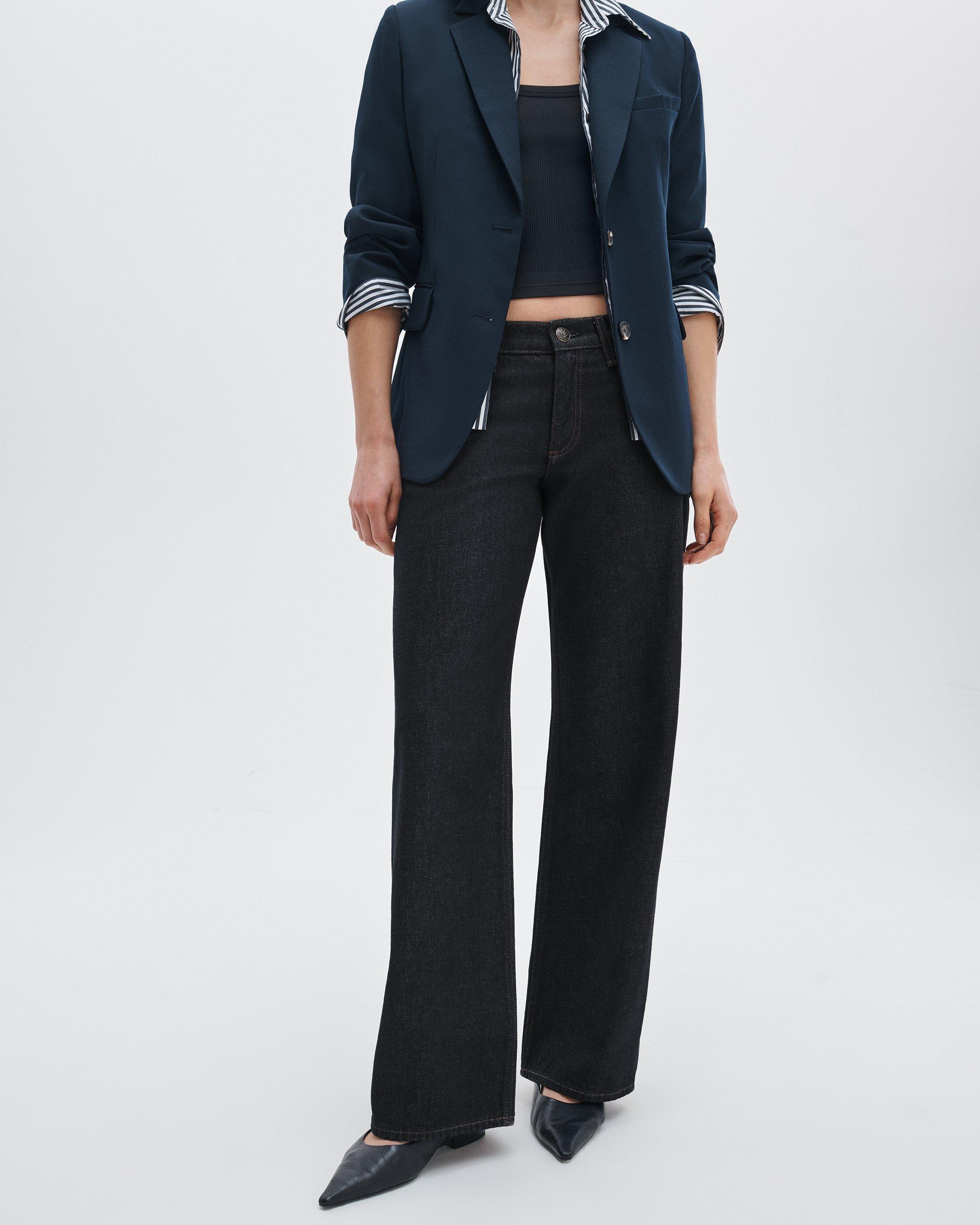 Saige Relaxed Straight Jeans - image 3