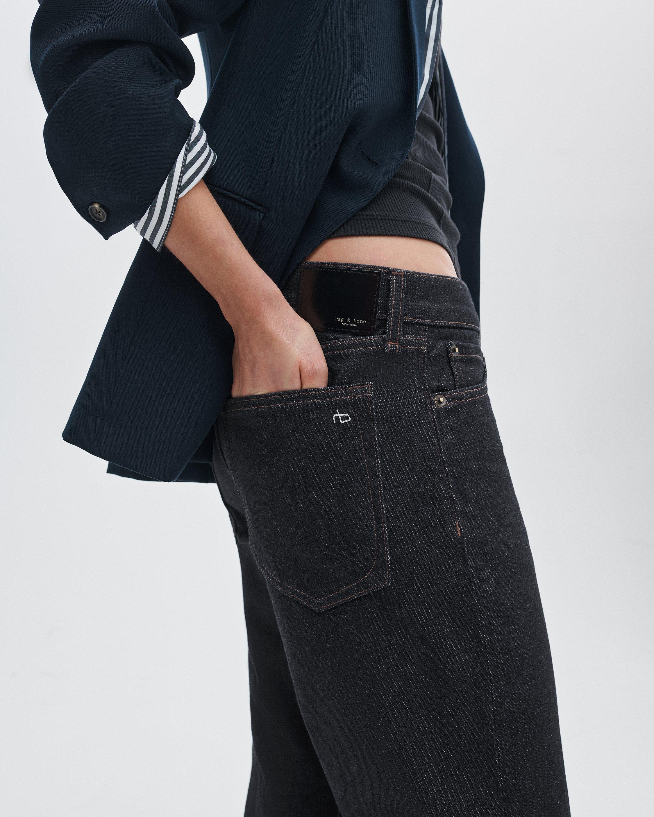 Saige Relaxed Straight Jeans - image 4