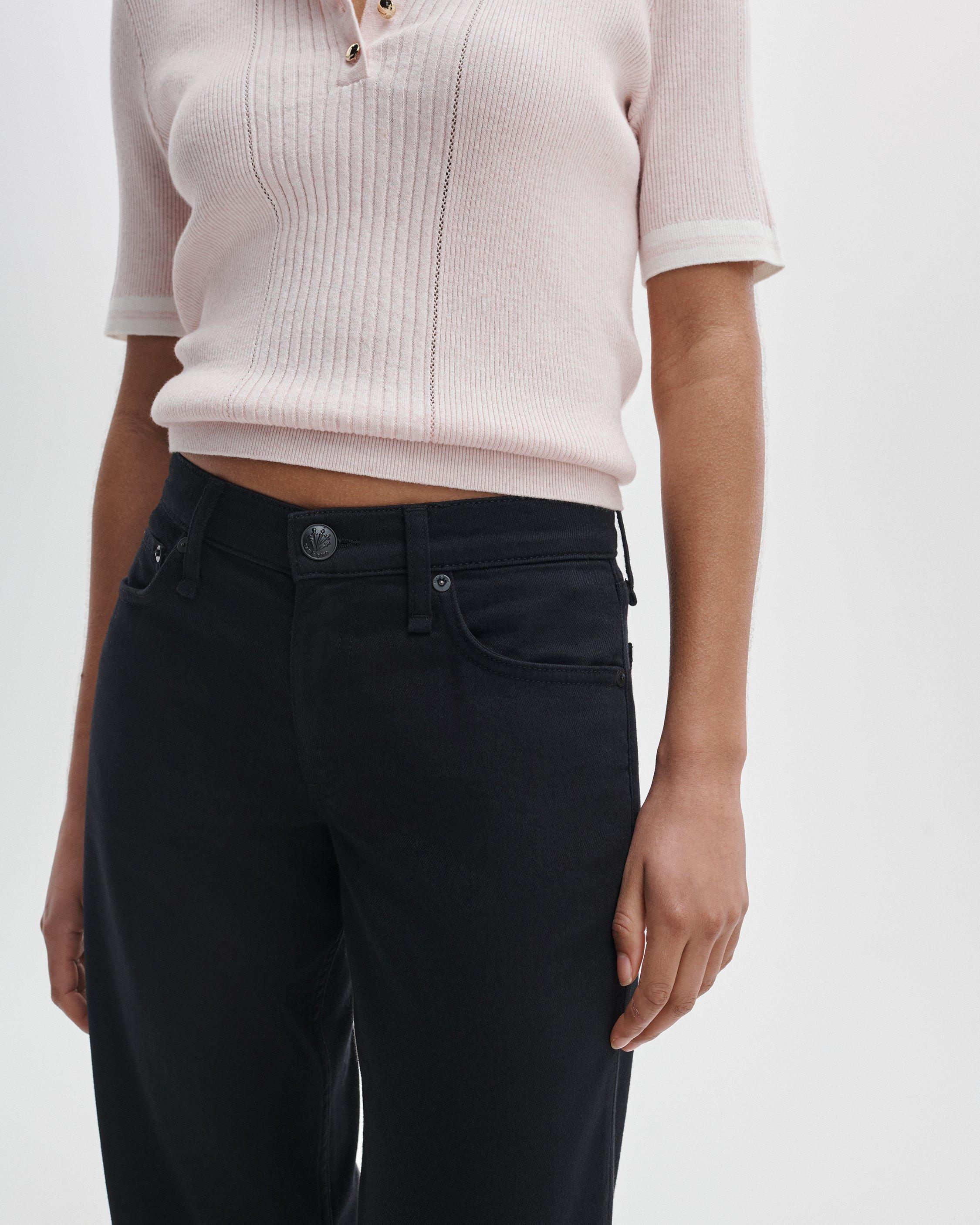 Saige Ankle Relaxed Straight Jeans - image 4
