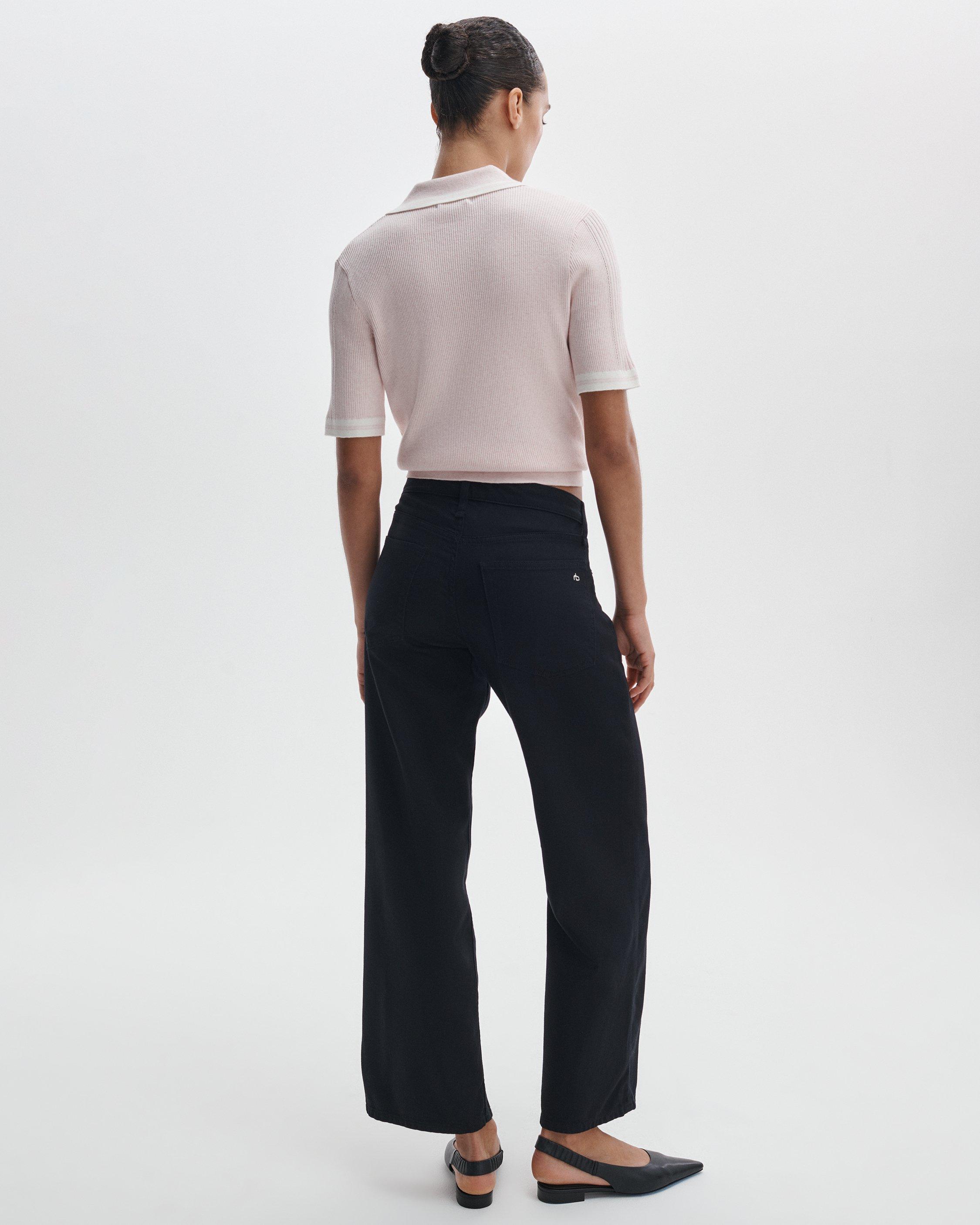 Saige Ankle Relaxed Straight Jeans - image 5