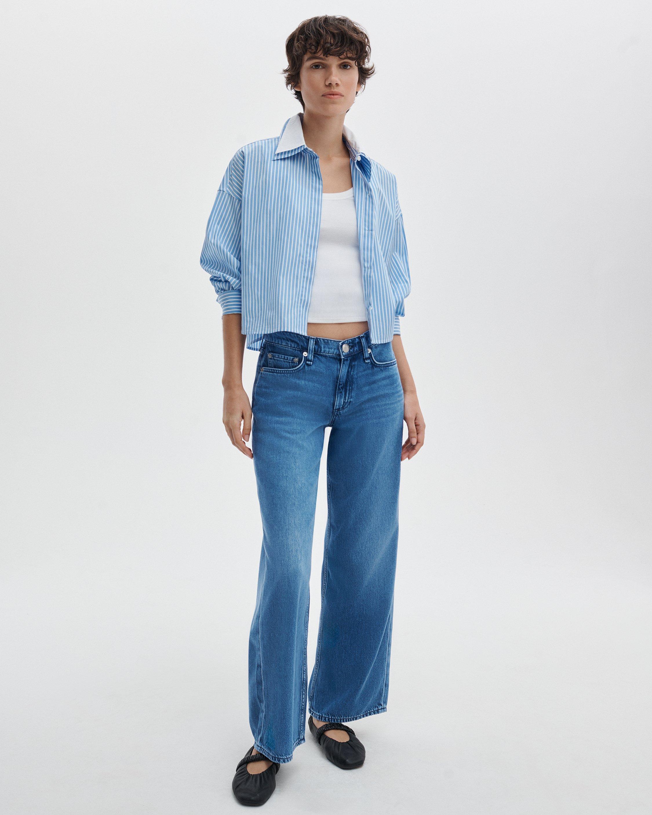 Cam Ankle Relaxed Straight Jean image number 1