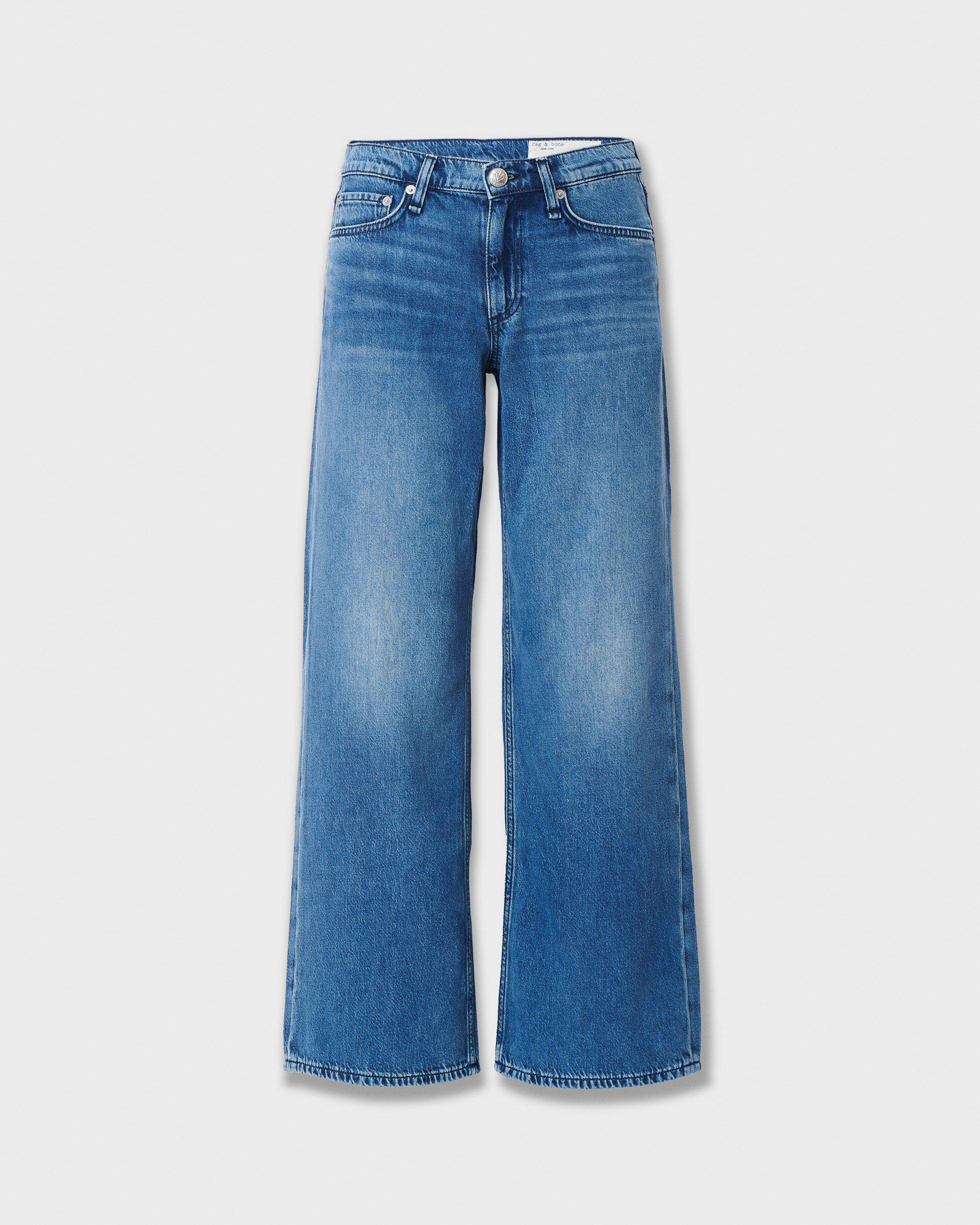 Saige Ankle Relaxed Straight Jeans - image 2