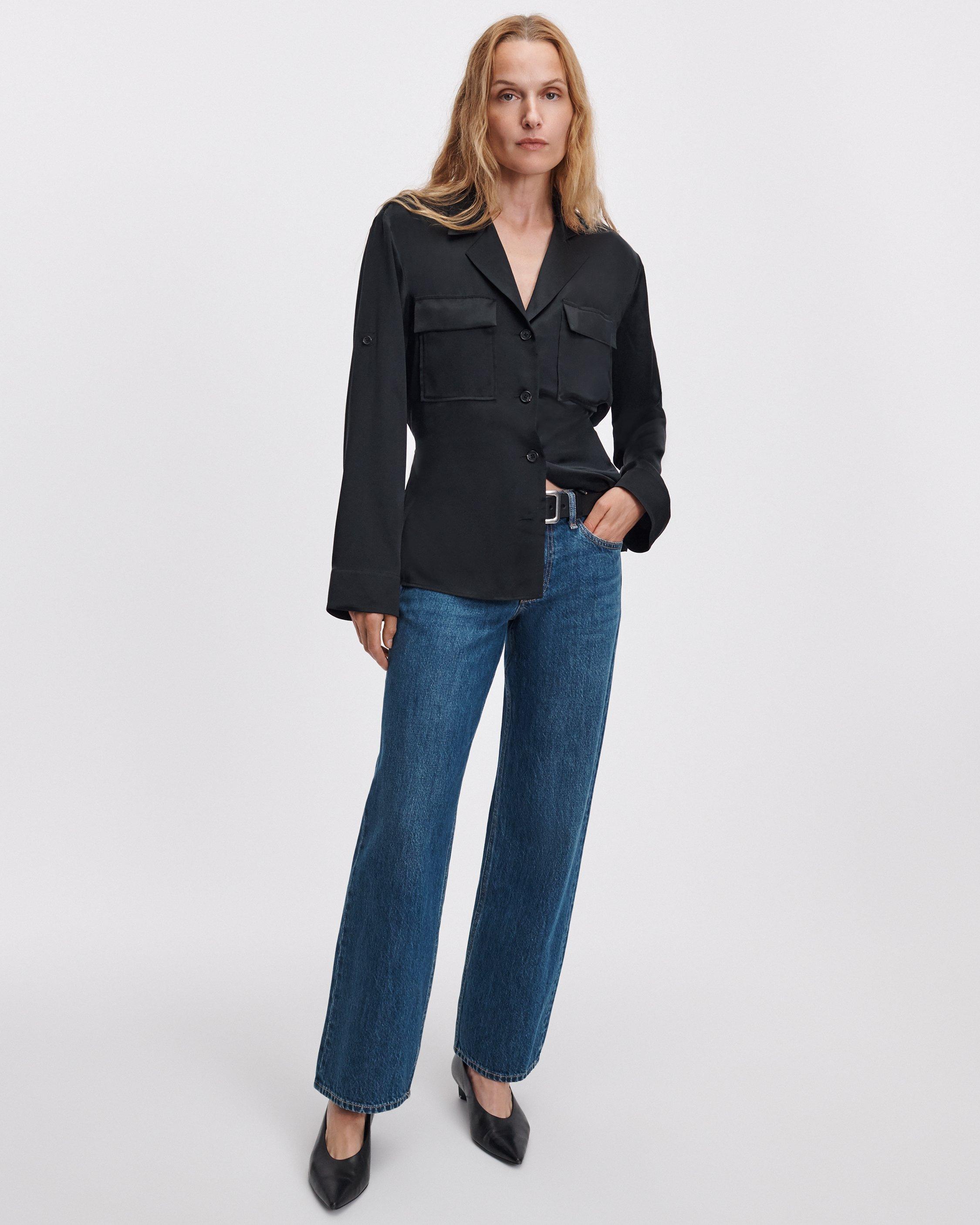 Cam Ankle Relaxed Straight Jean image number 1