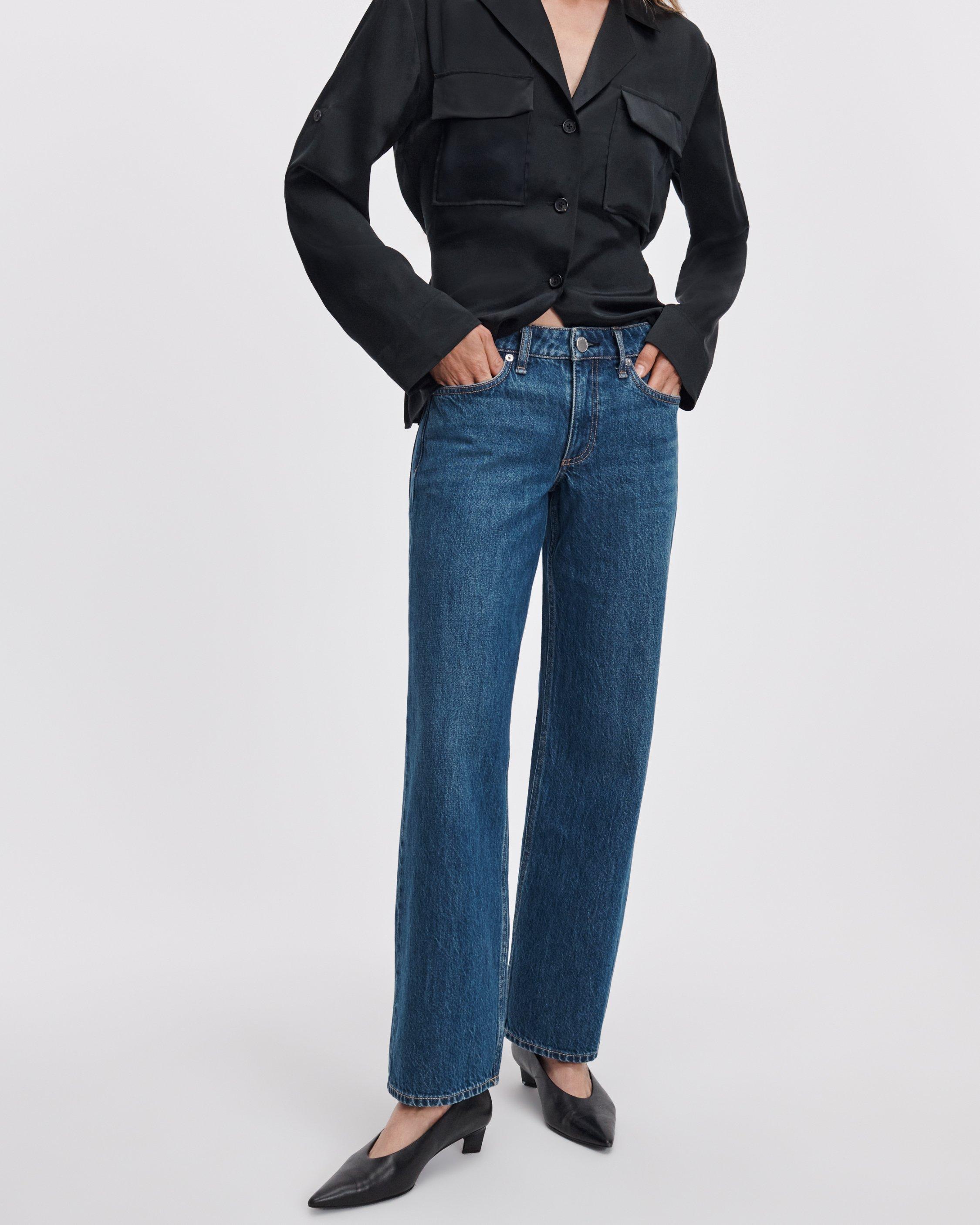 Cam Ankle Relaxed Straight Jean image number 3