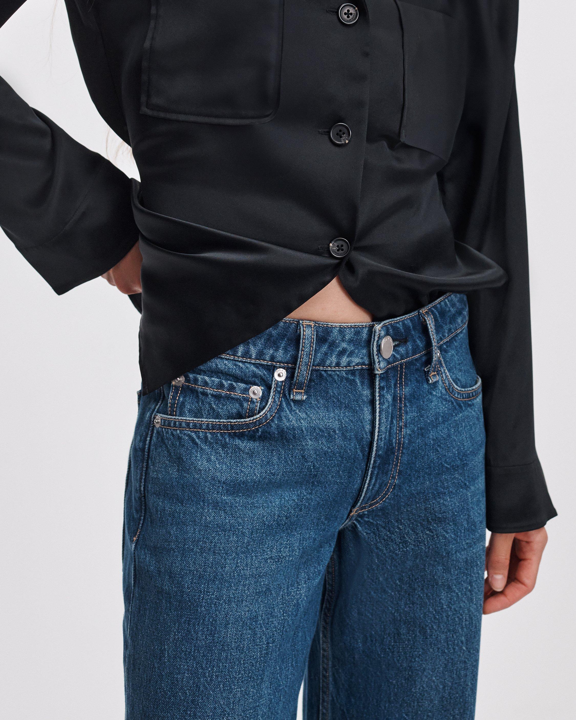 Cam Ankle Relaxed Straight Jean image number 4