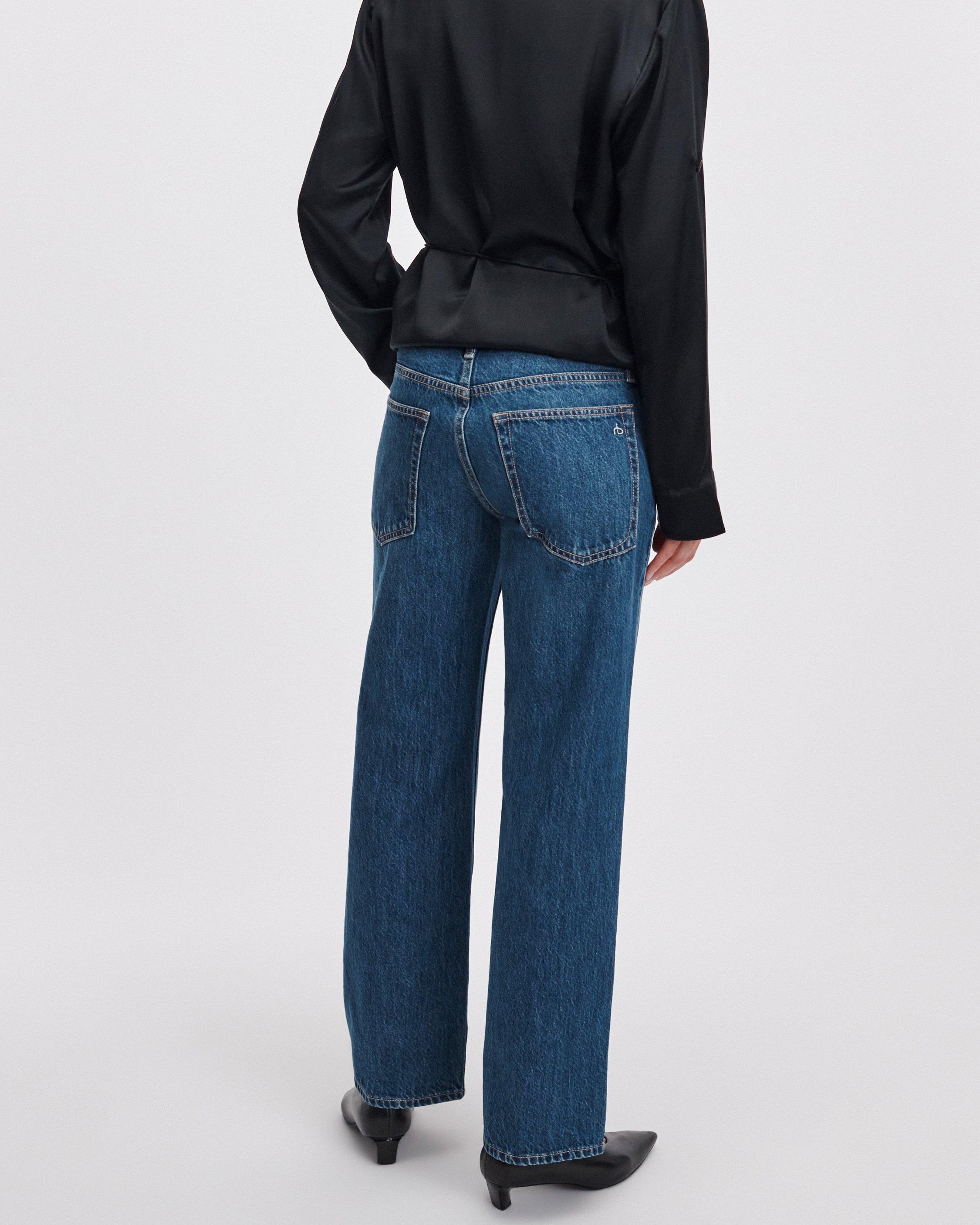 Cam Ankle Relaxed Straight Jean image number 5