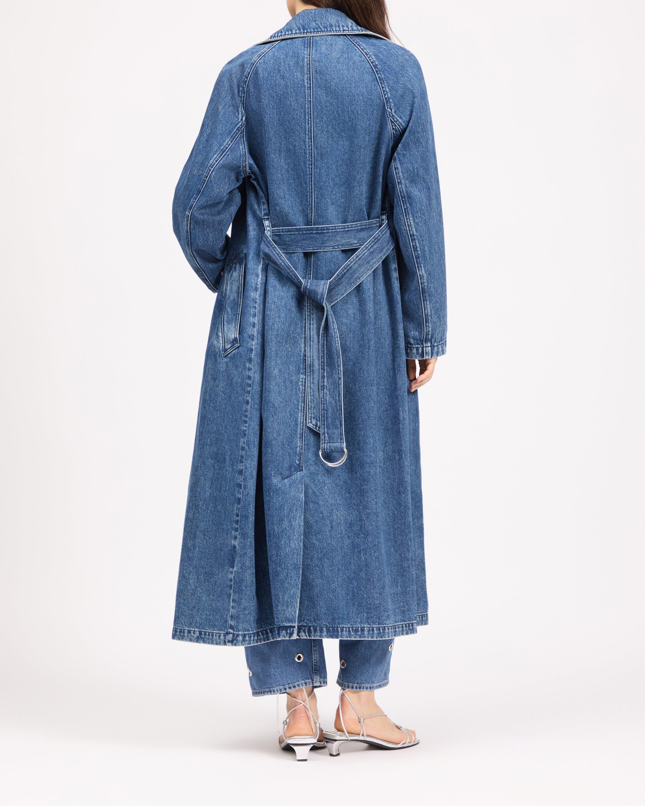 Ginny Denim Trench Coat image number 2