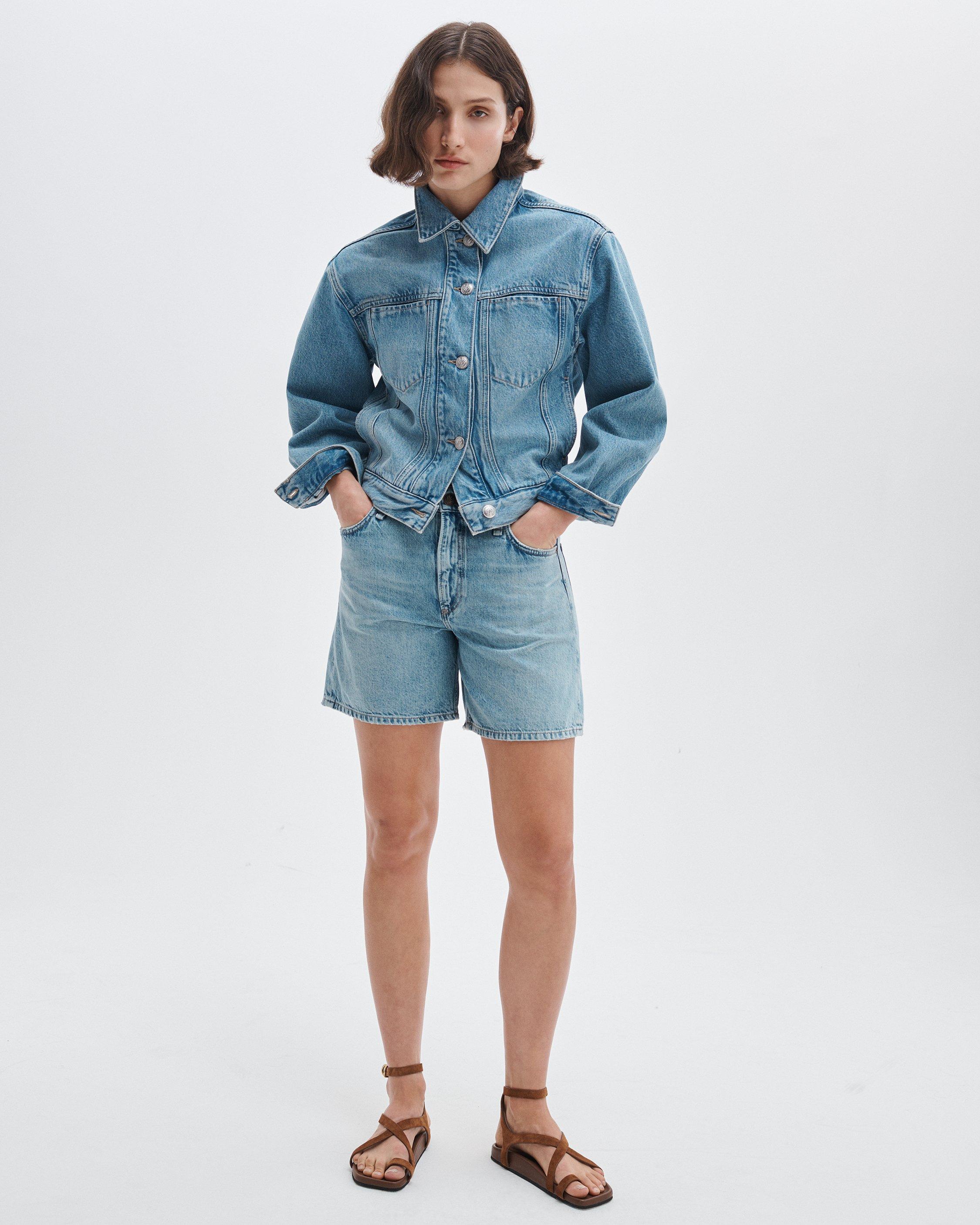 Kaia Denim Shorts - image 3