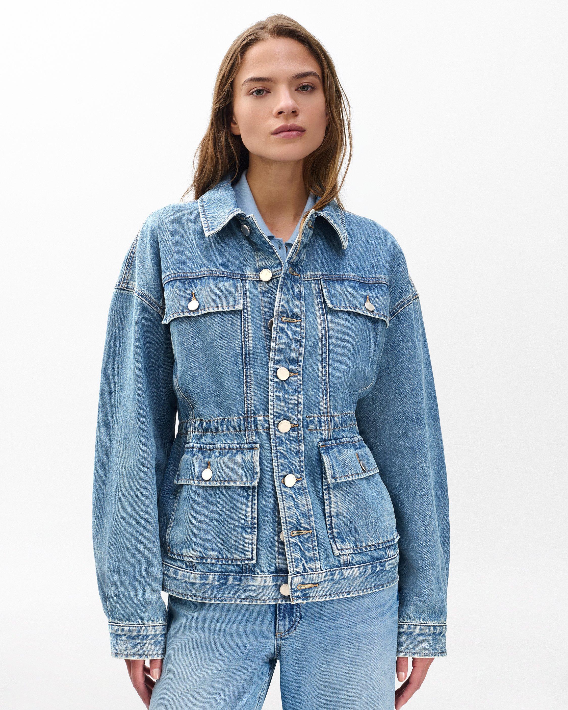 Amy Denim Jacket - image 3