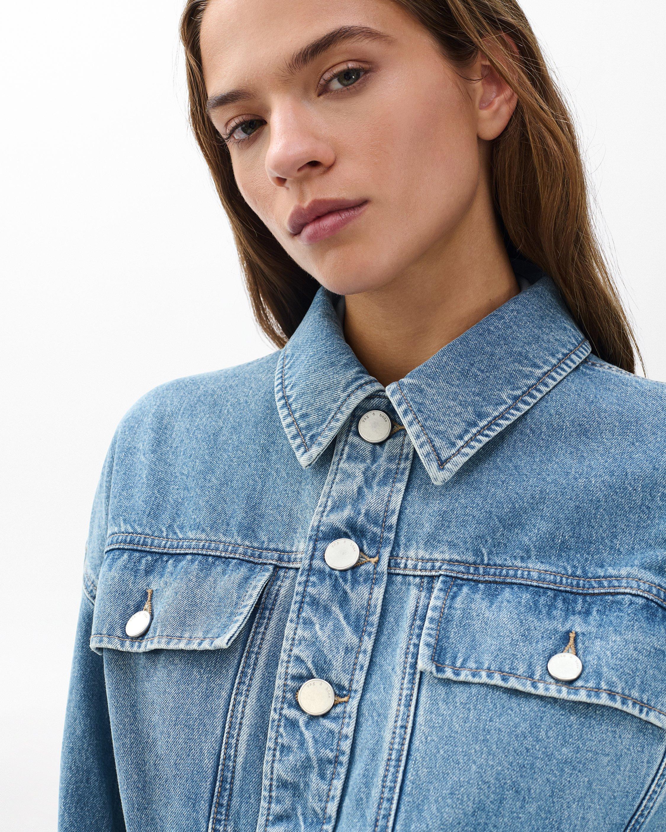 Amy Denim Jacket - image 5
