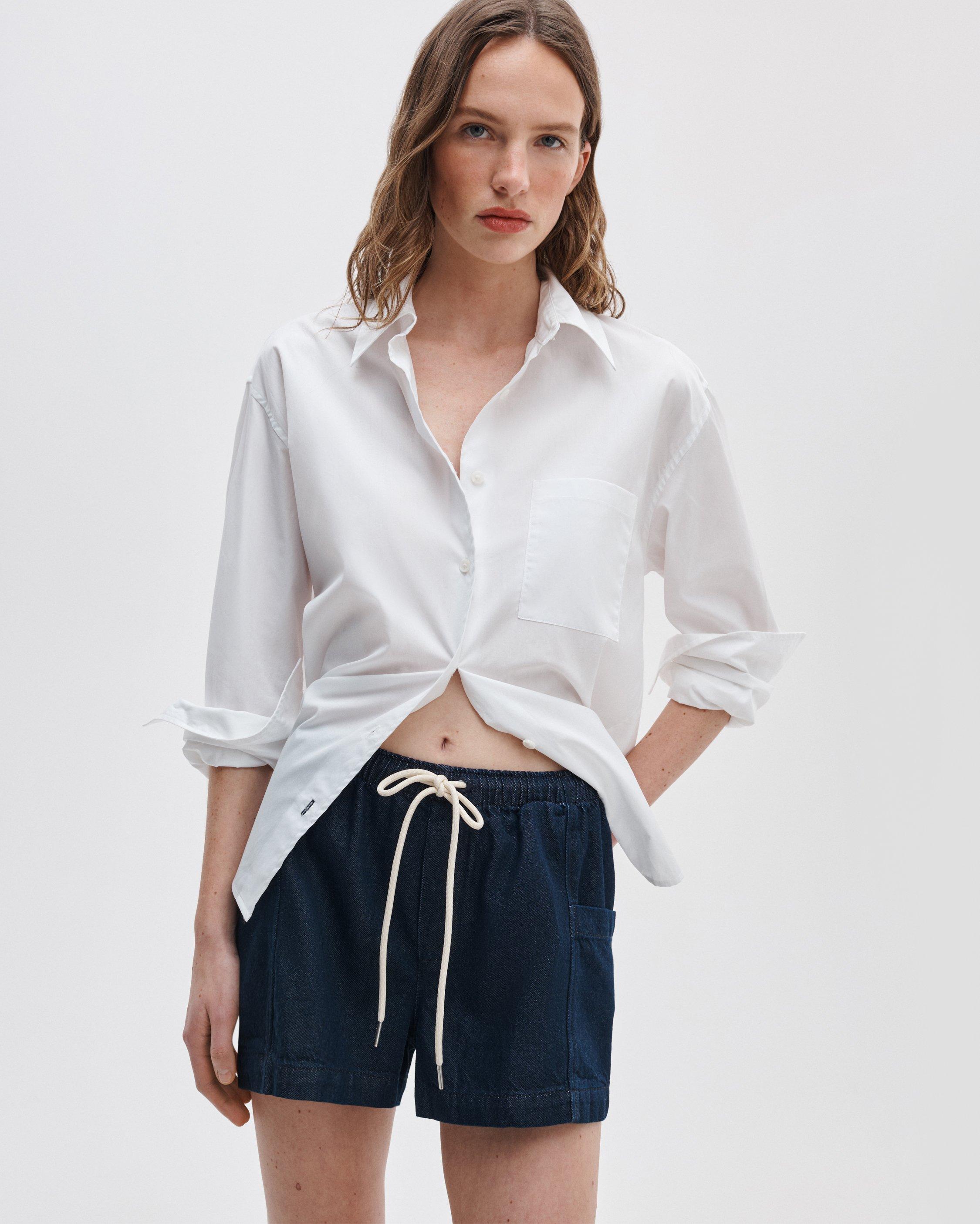 Emery Drawstring Denim Short image number 1