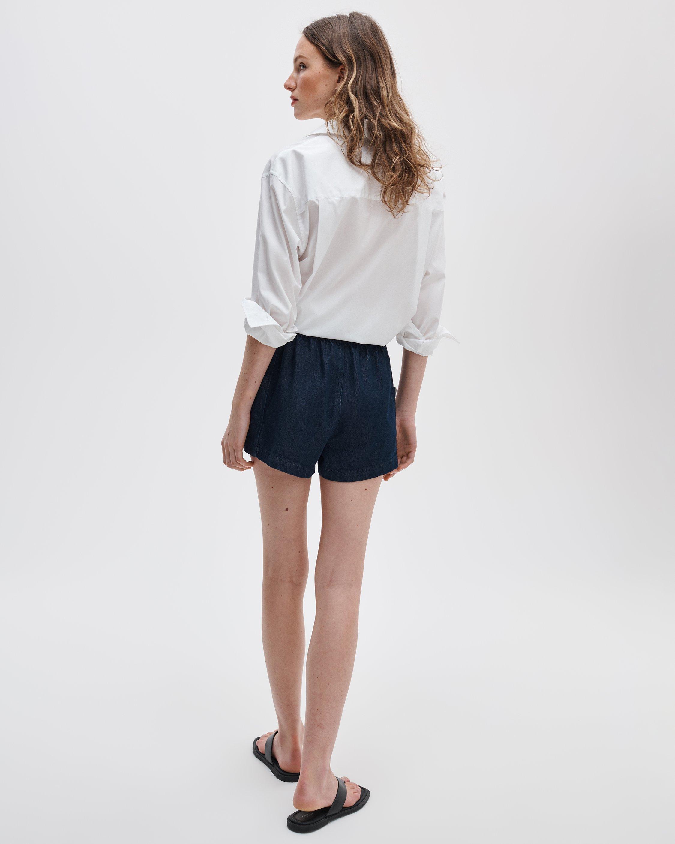 Emery Drawstring Denim Short image number 5