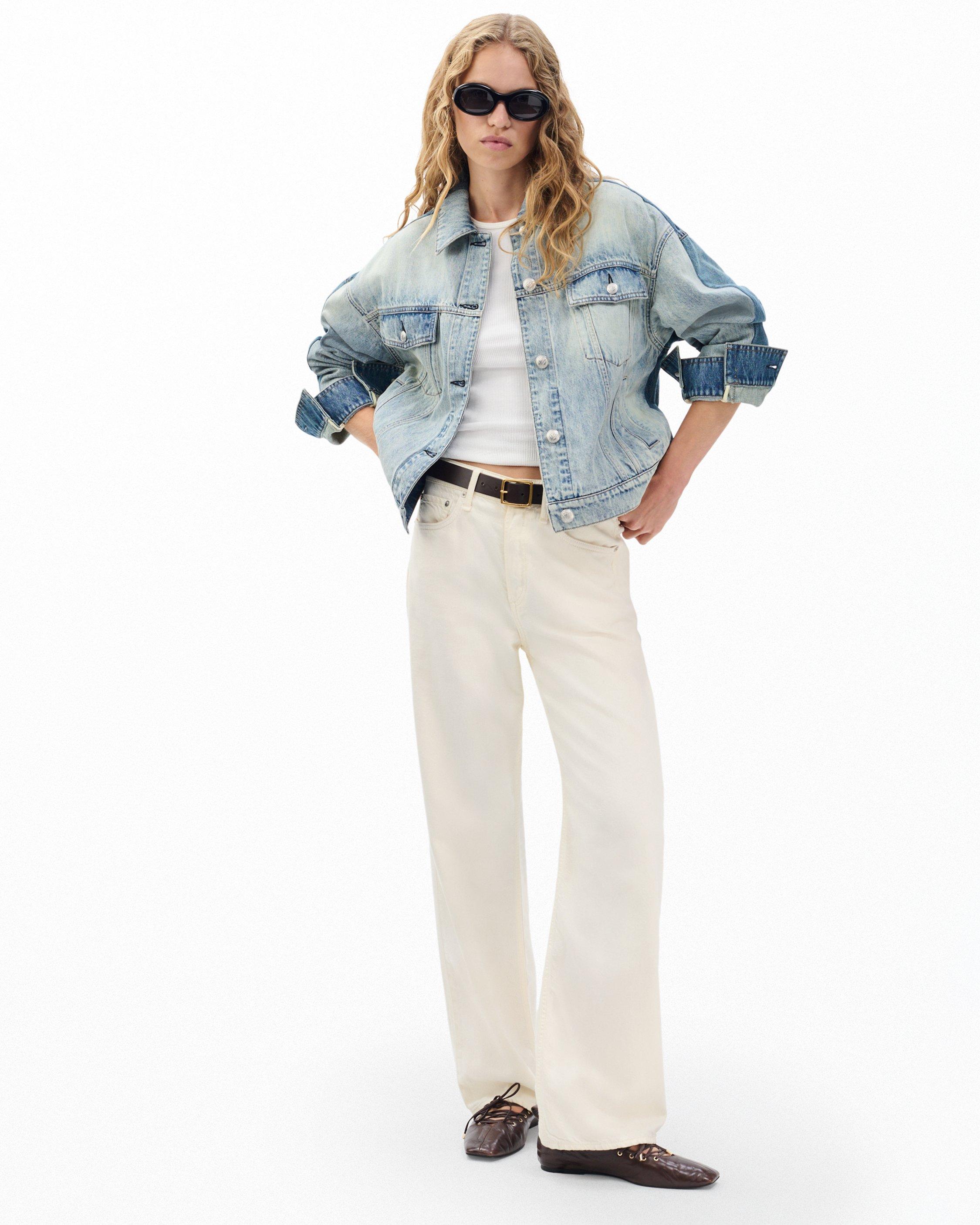 Ryan Denim Trucker Jacket image number 3