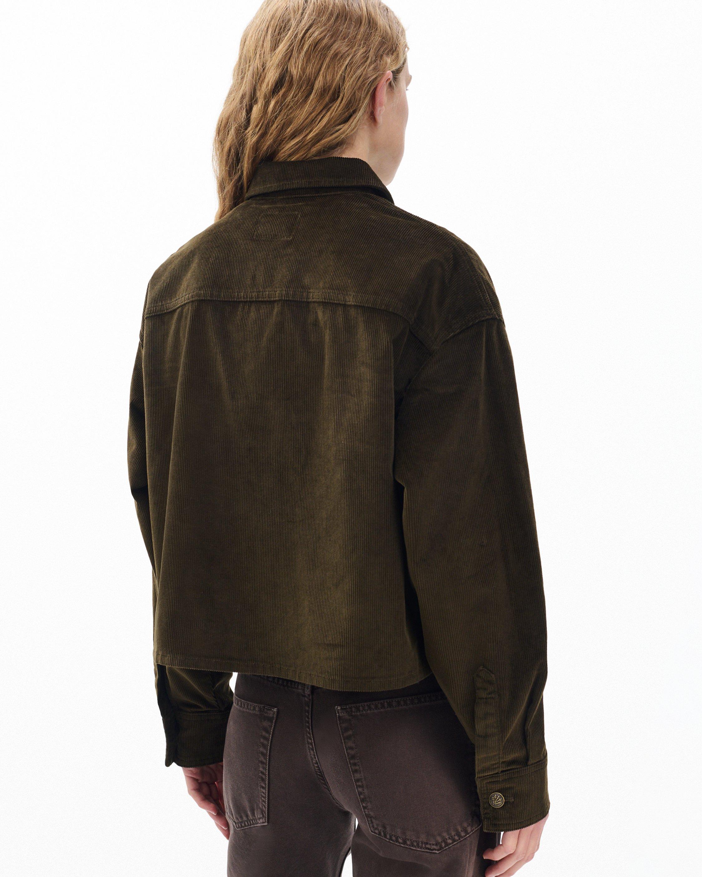 Jaiden Stretch Corduroy Shirt Jacket image number 6
