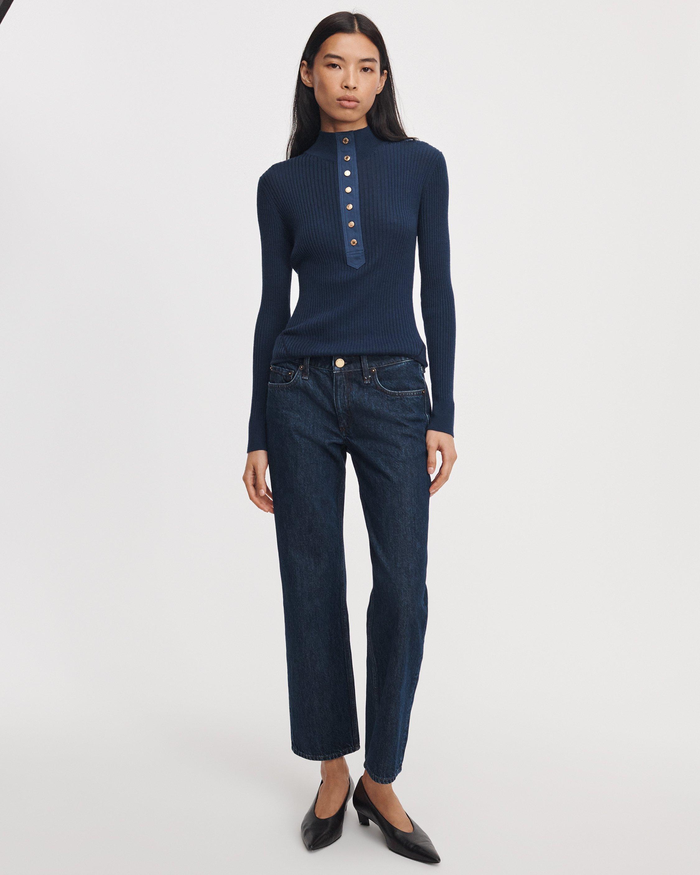 Harlow Ankle Straight Jean image number 1