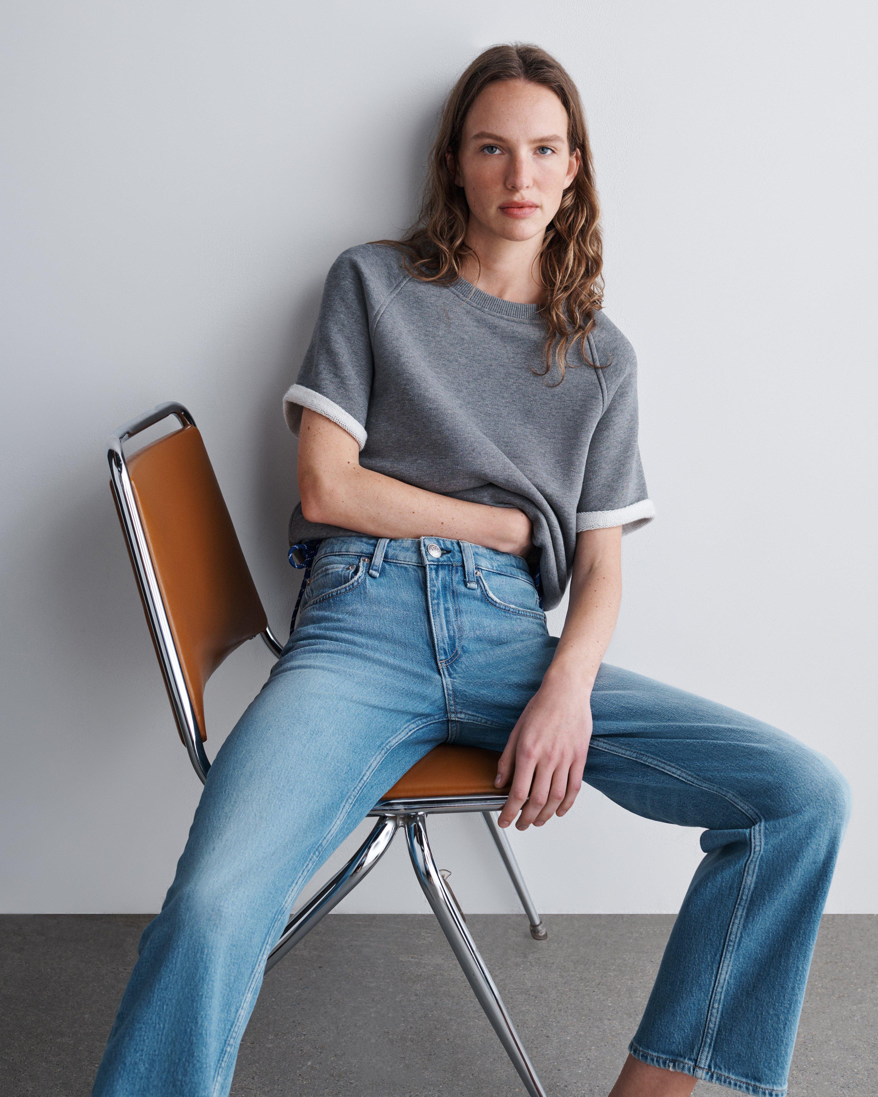 Harlow Ankle Straight Jean image number 6