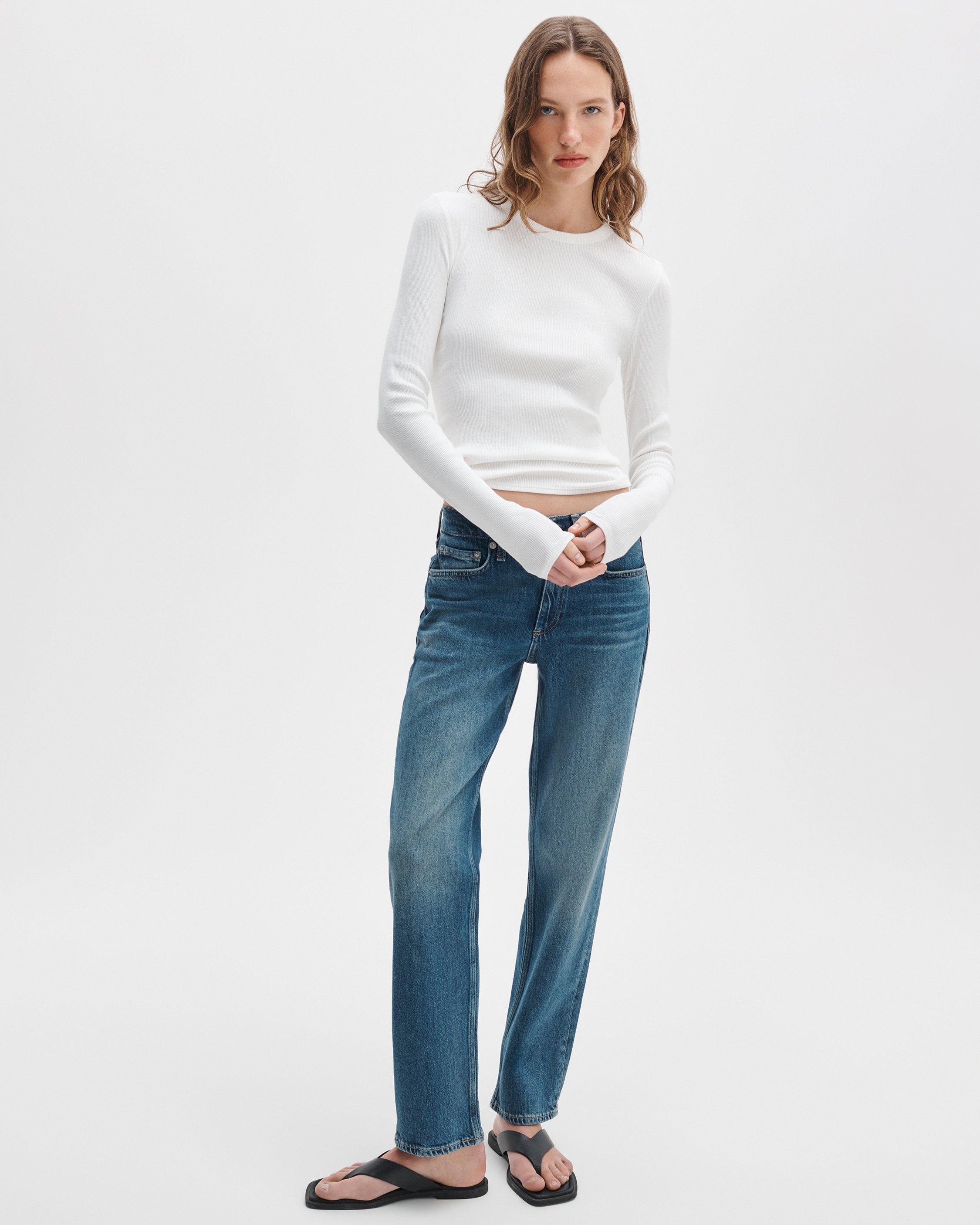 Harlow Ankle Straight Jean