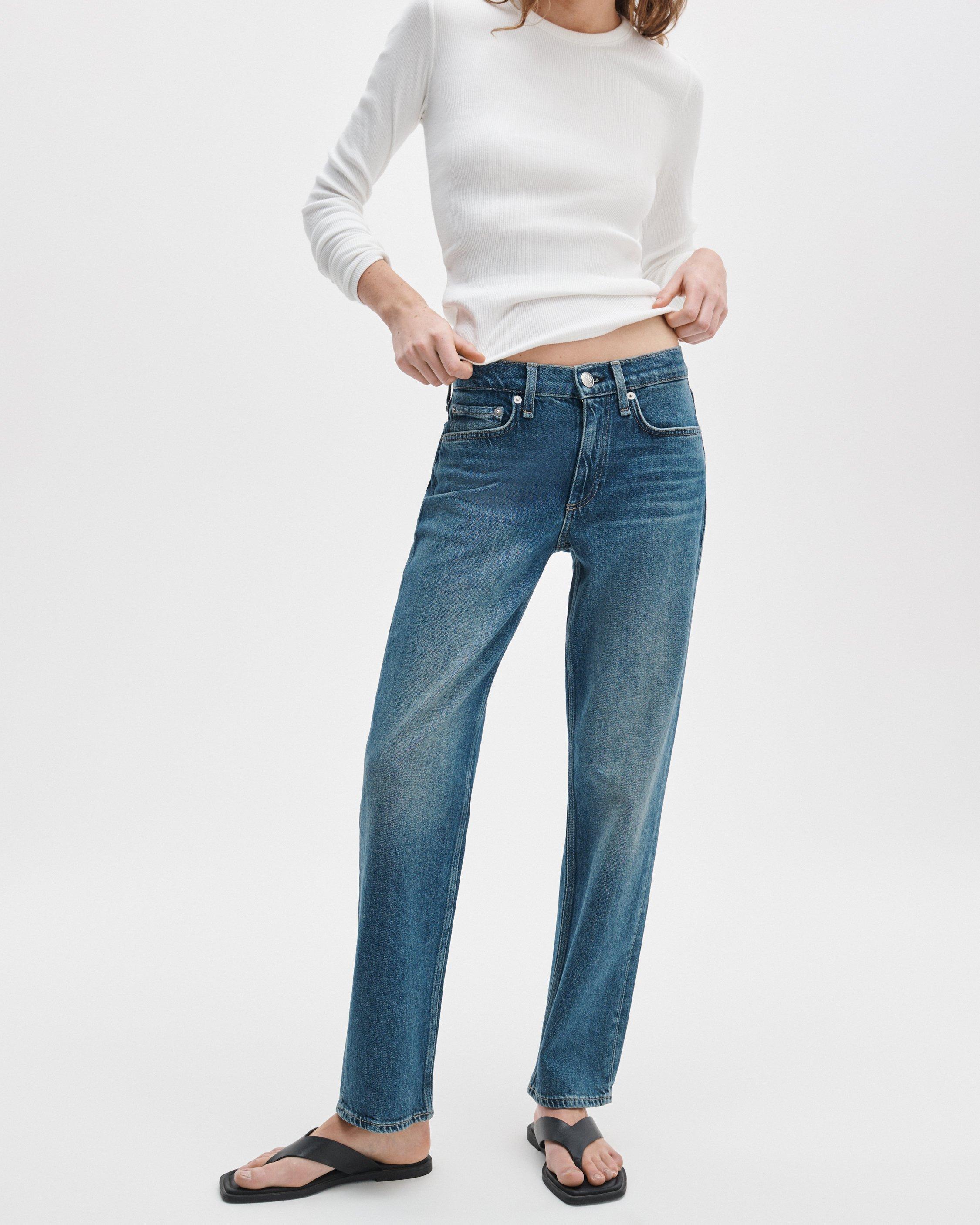 Harlow Ankle Straight Jeans - image 3