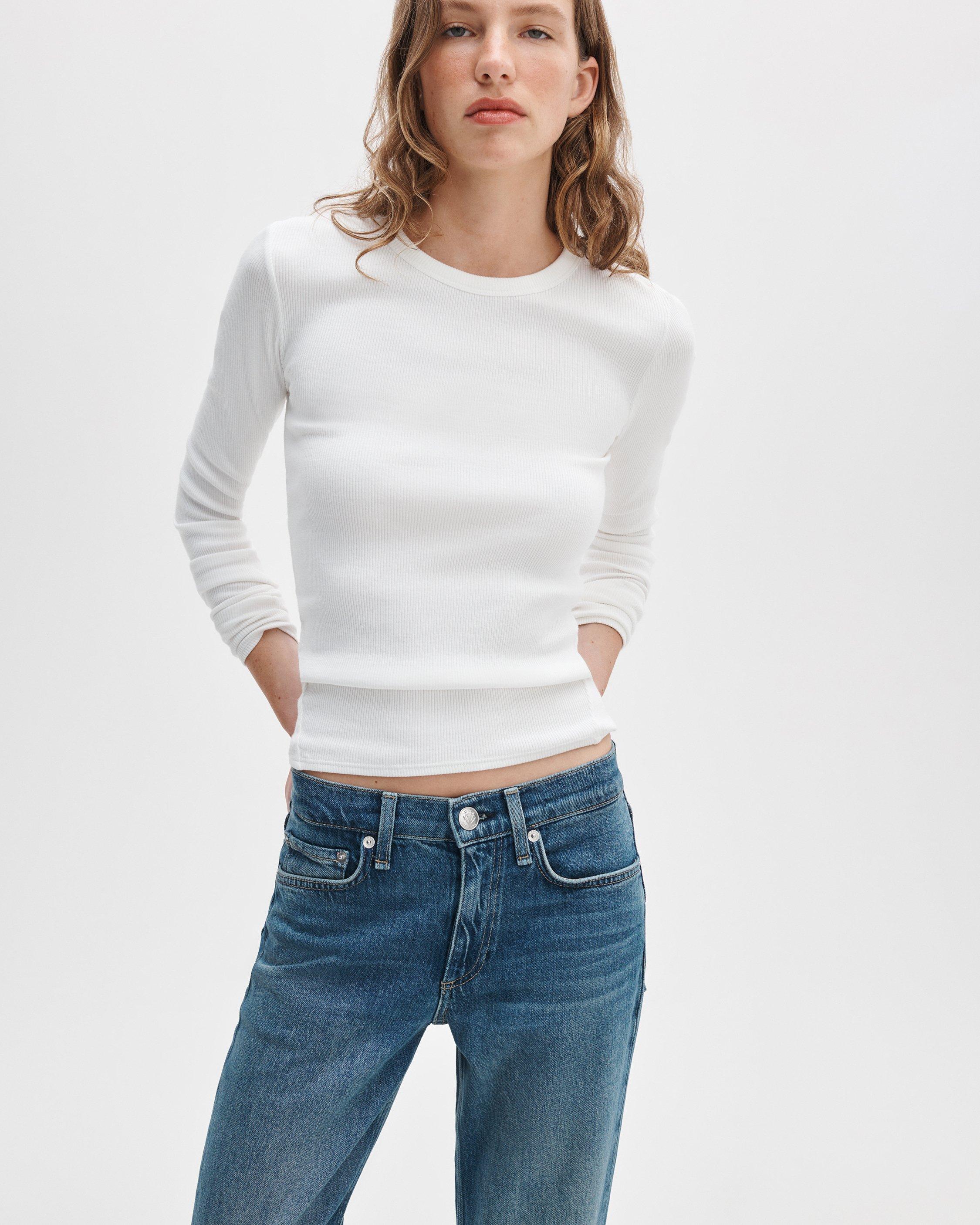 Harlow Ankle Straight Jeans - image 4