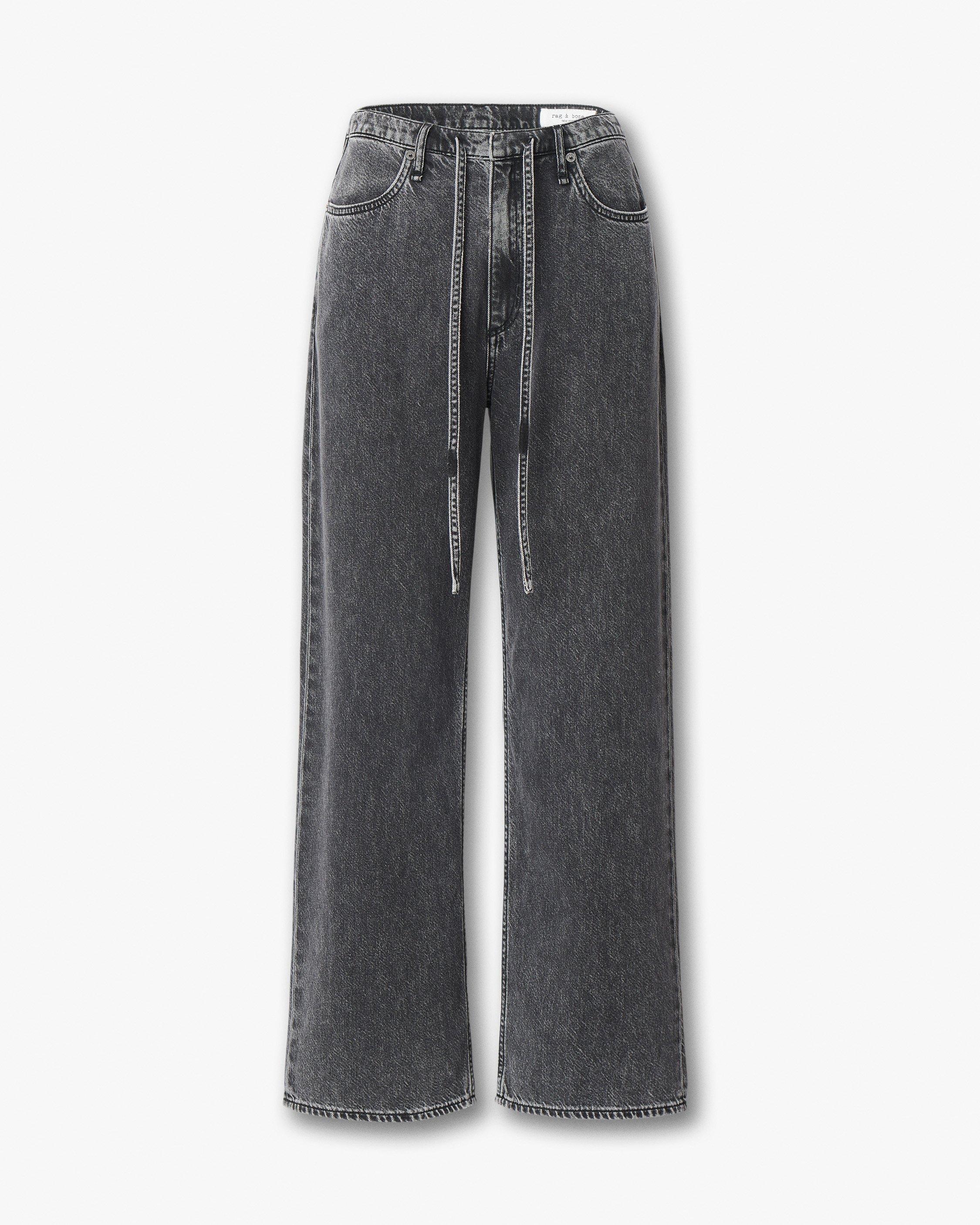 Phoebe Wide-Leg Drawstring Jeans - image 2