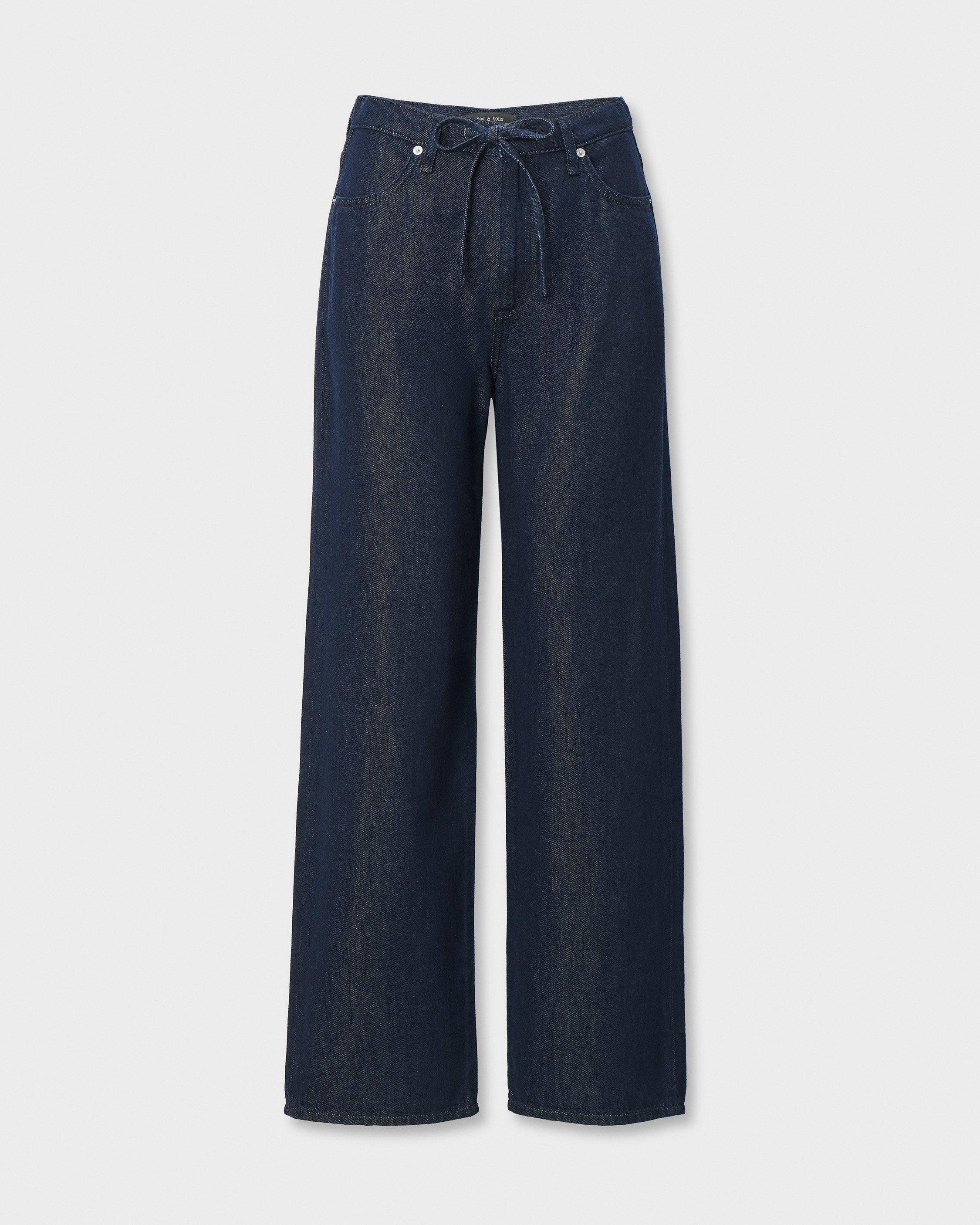 Phoebe Drawstring Wide-Leg Jean image number 2