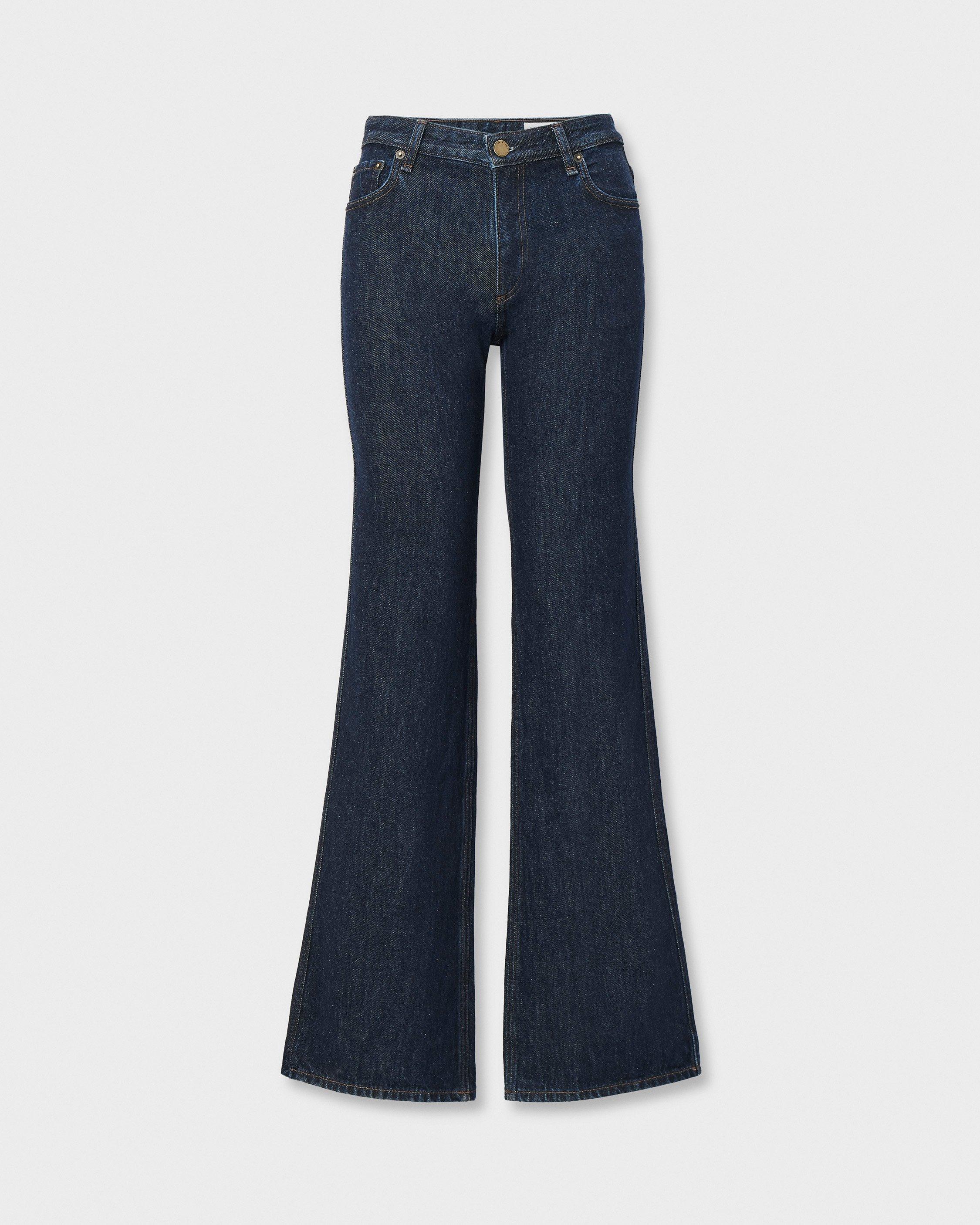 Josie Low-Rise Flare Jeans - Dark Rinse | rag & bone