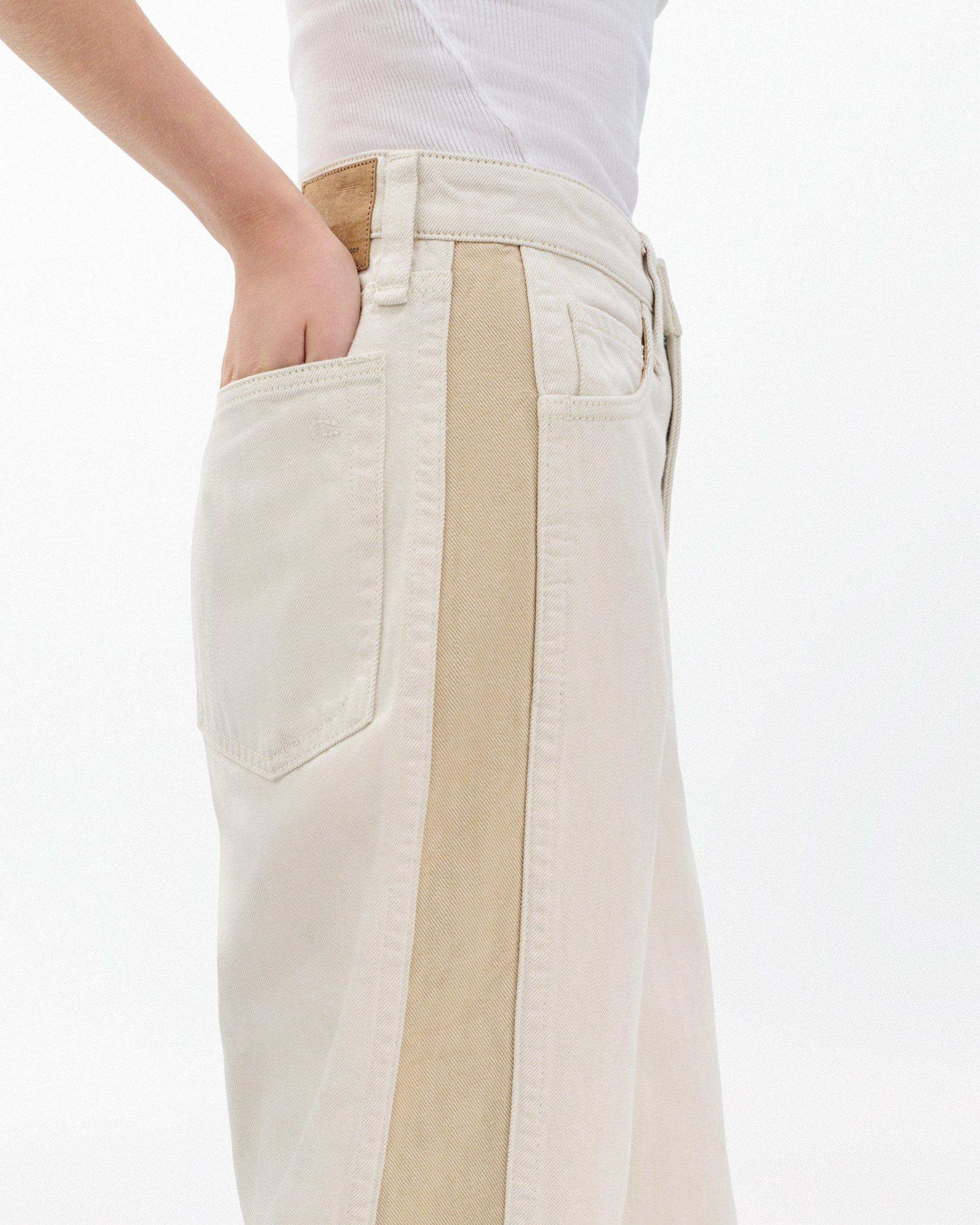 Logan Spliced Wide-Leg Jeans - image 5