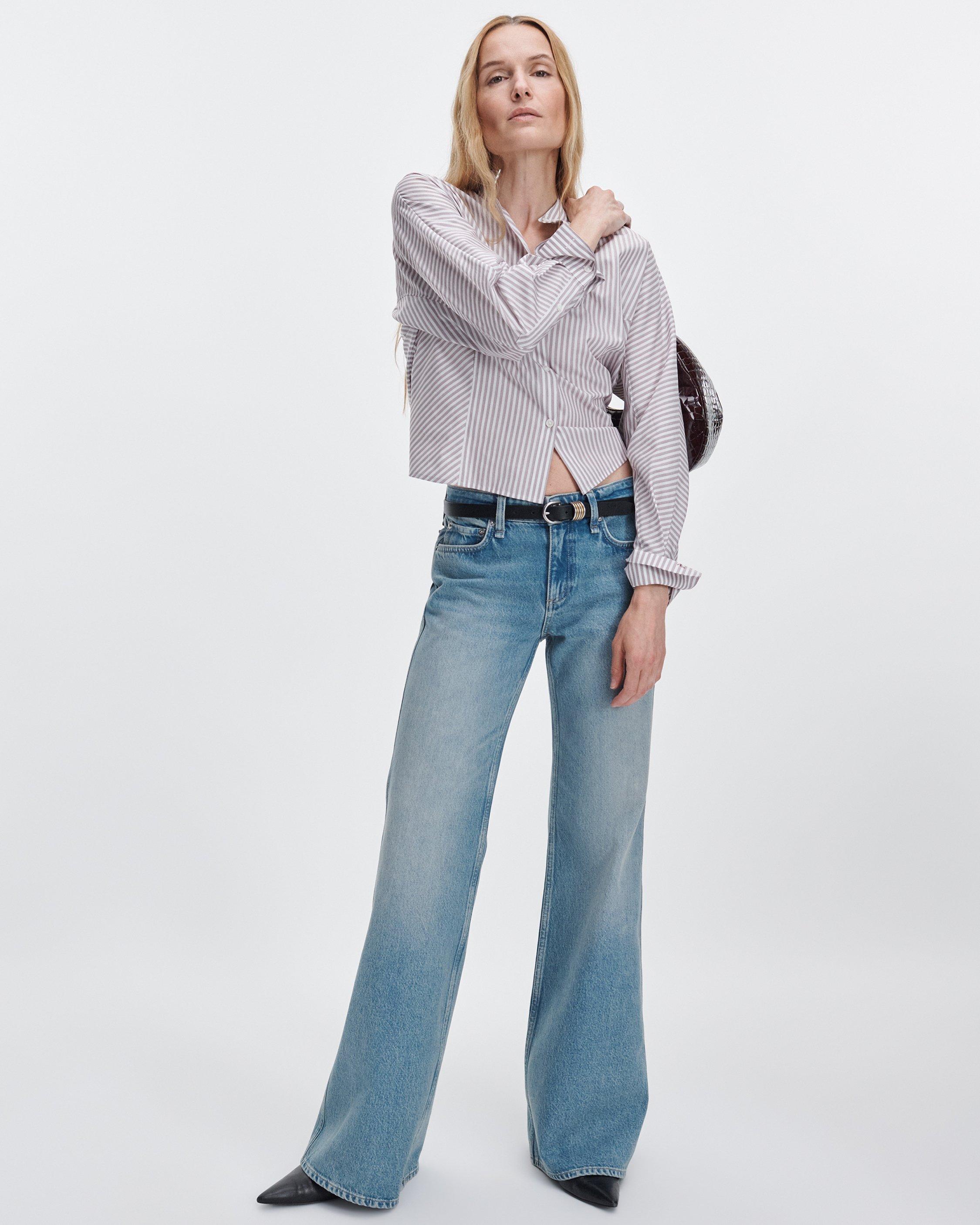 Josie Relaxed Flare Jean image number 1