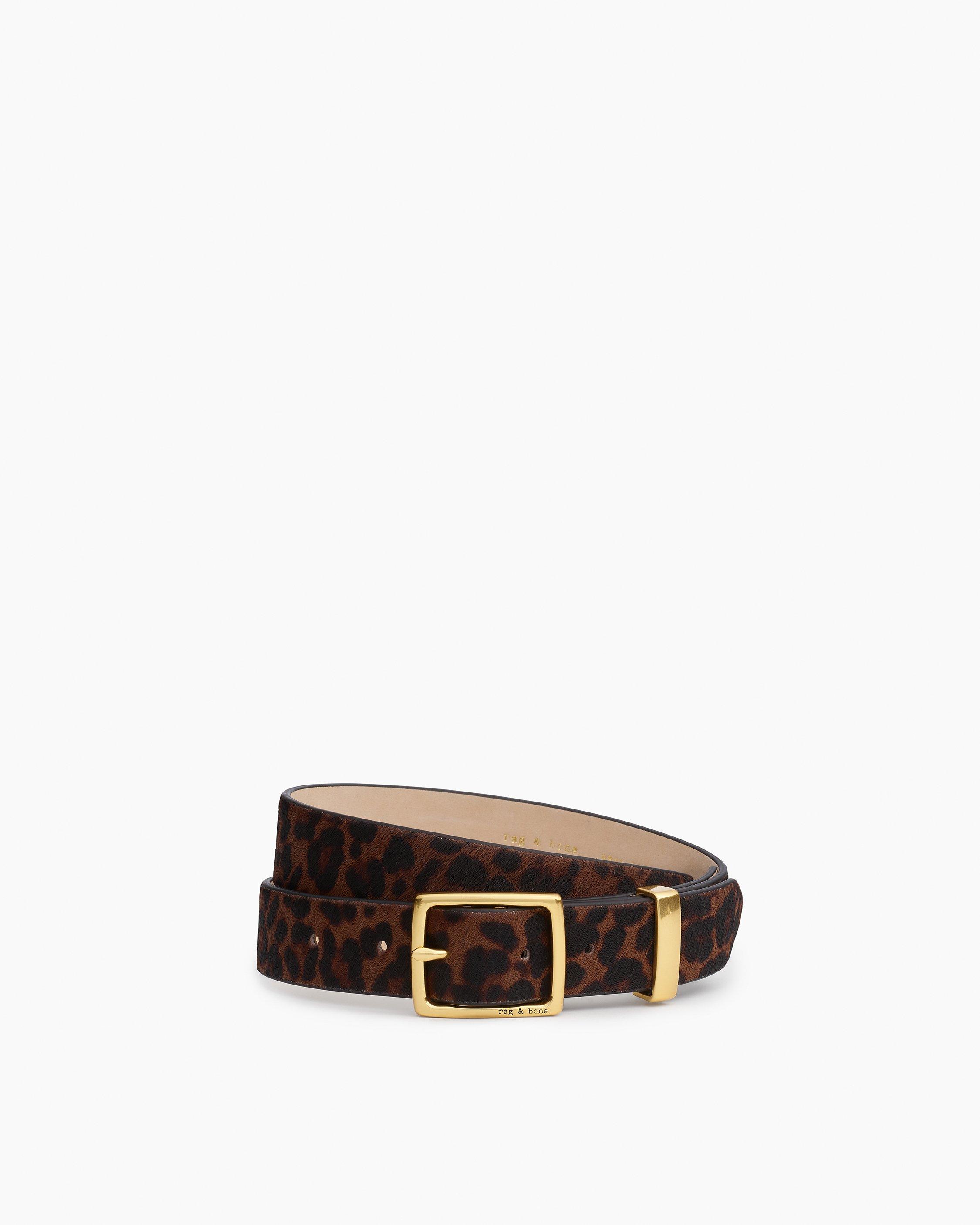 X Boyfriend Leopard Belt image number 1