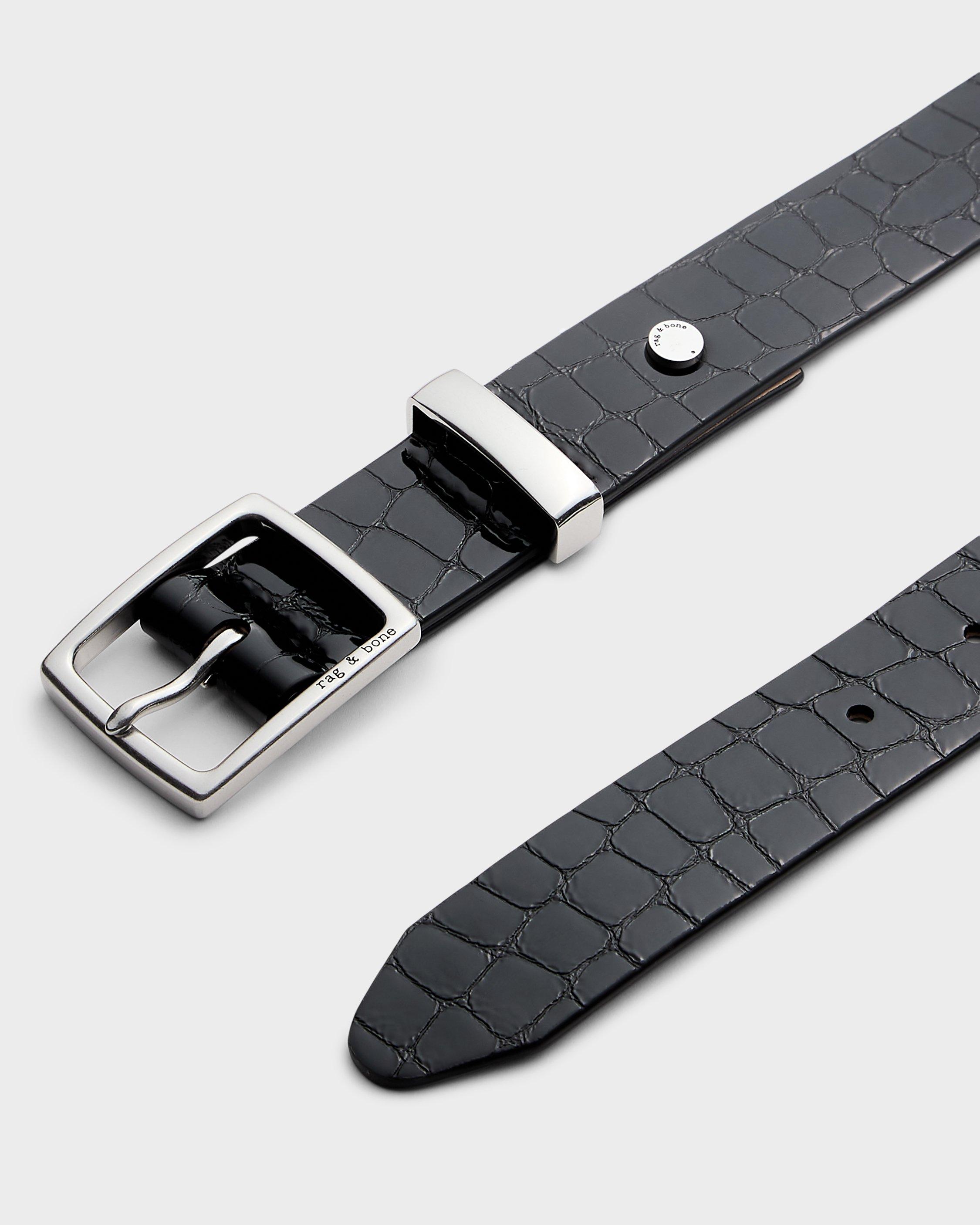 X Boyfriend Leather Belt image number 3